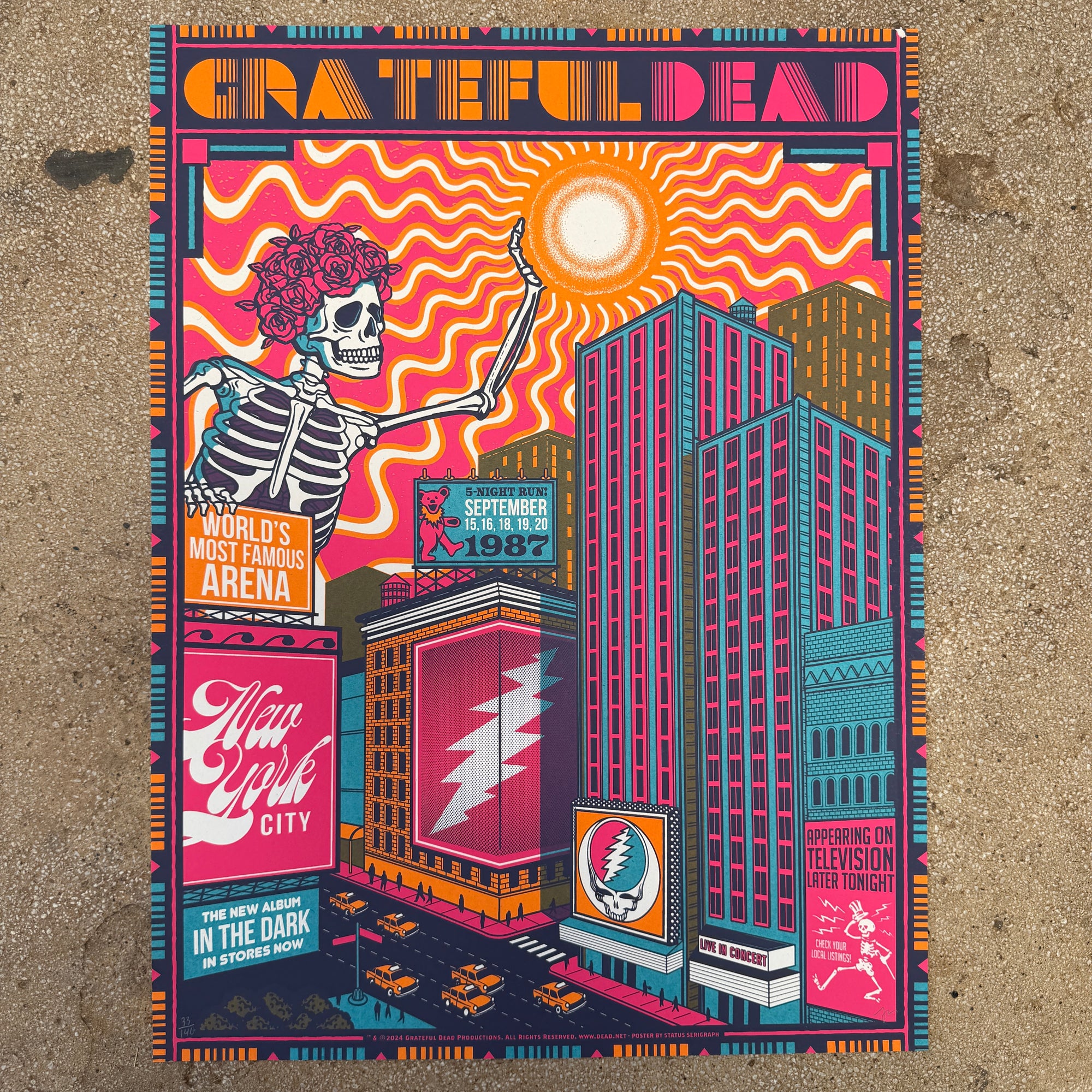 Grateful Dead - NYC 1987 (Scratch N' Dent)