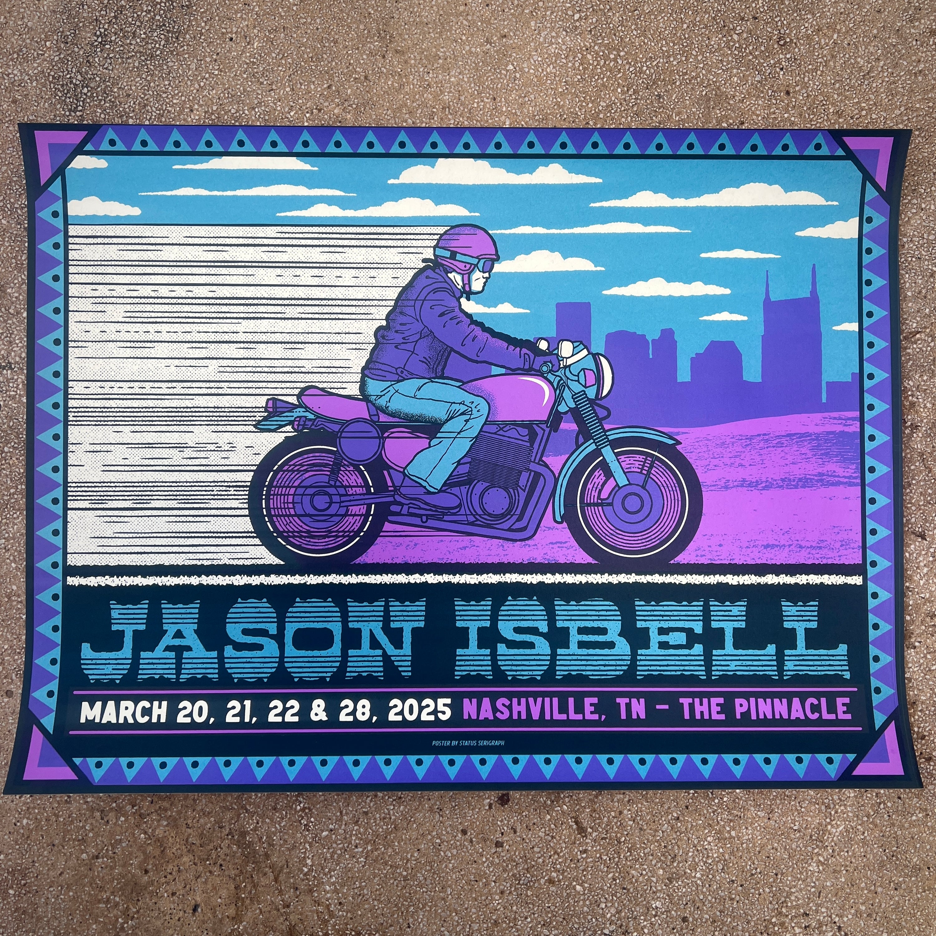 Jason Isbell - Nashville 2025 (Purple Variant) 2 LEFT!!!