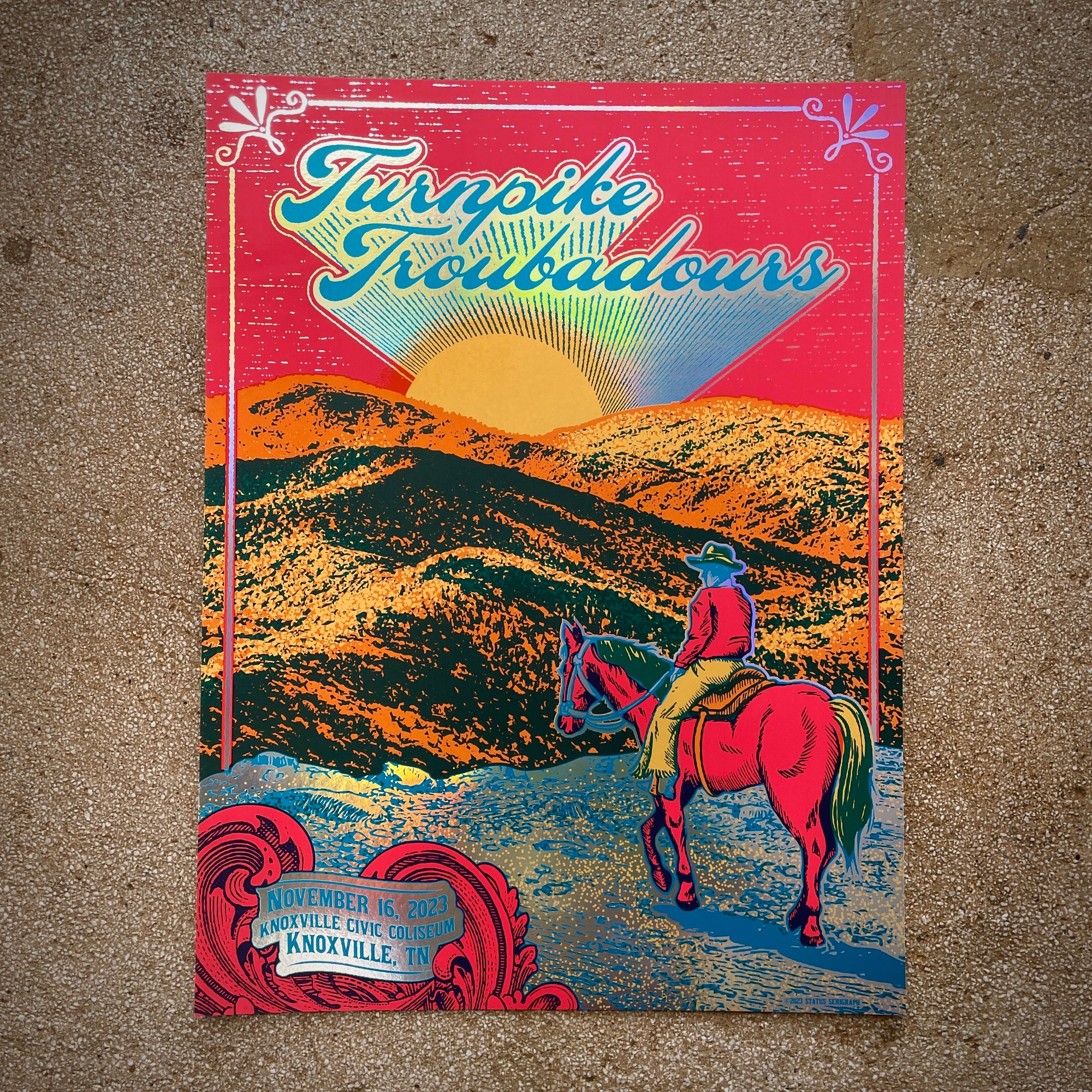 Turnpike Troubadours - Knoxville 2023 (Rainbow Foil)