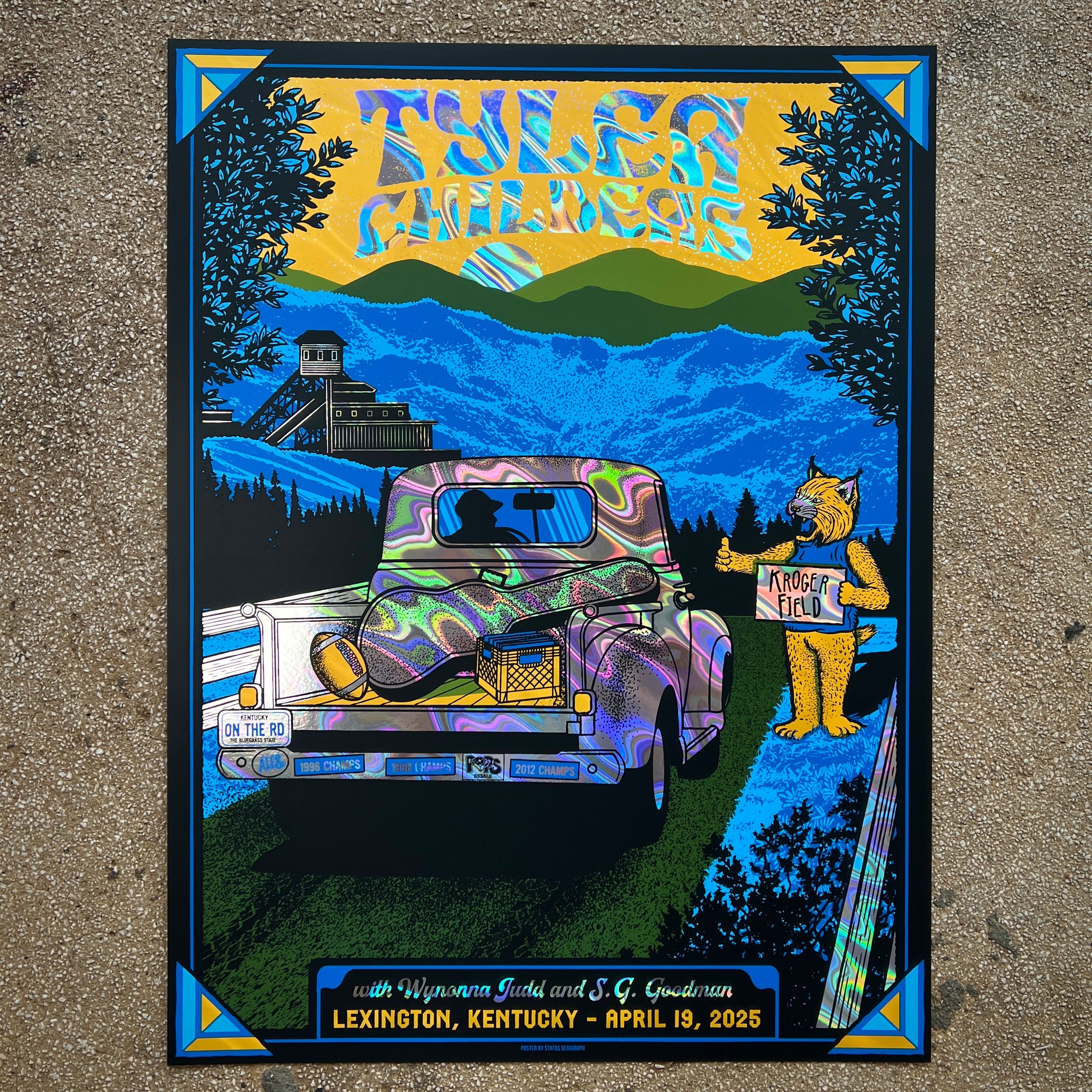 Tyler Childers - Lexington KY (Swirl Foil)