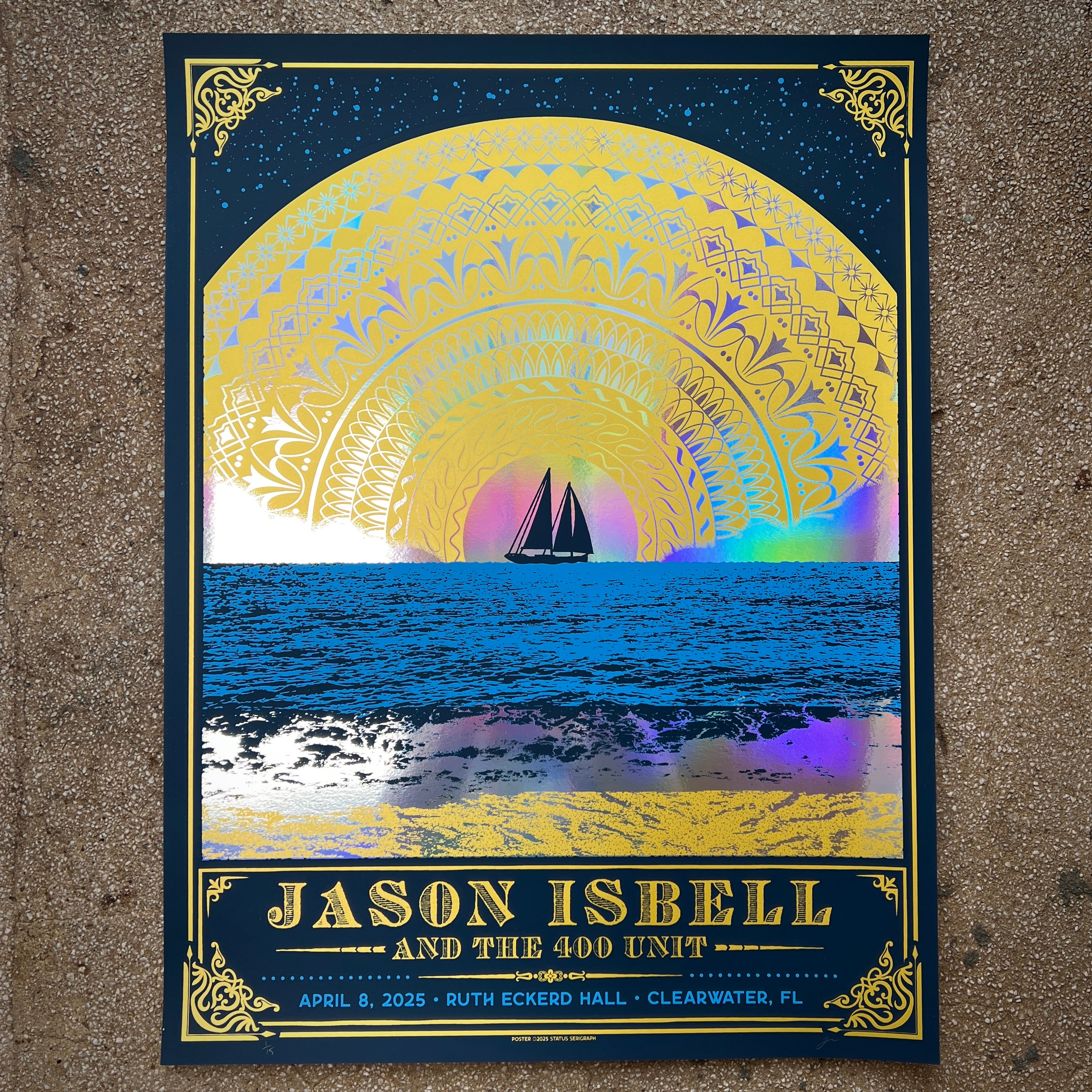Jason Isbell - Clearwater FL 2025 (Rainbow Foil)