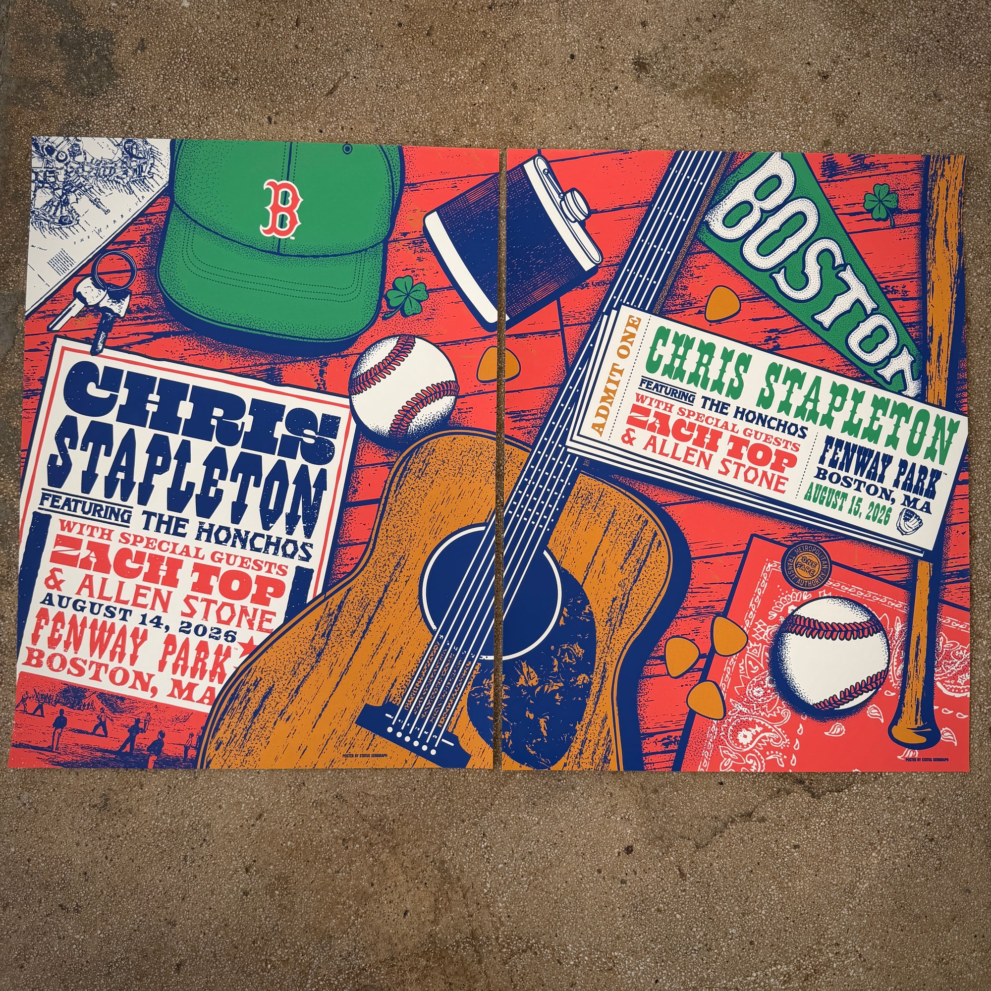 Chris Stapleton - Boston 2026 Matching Set