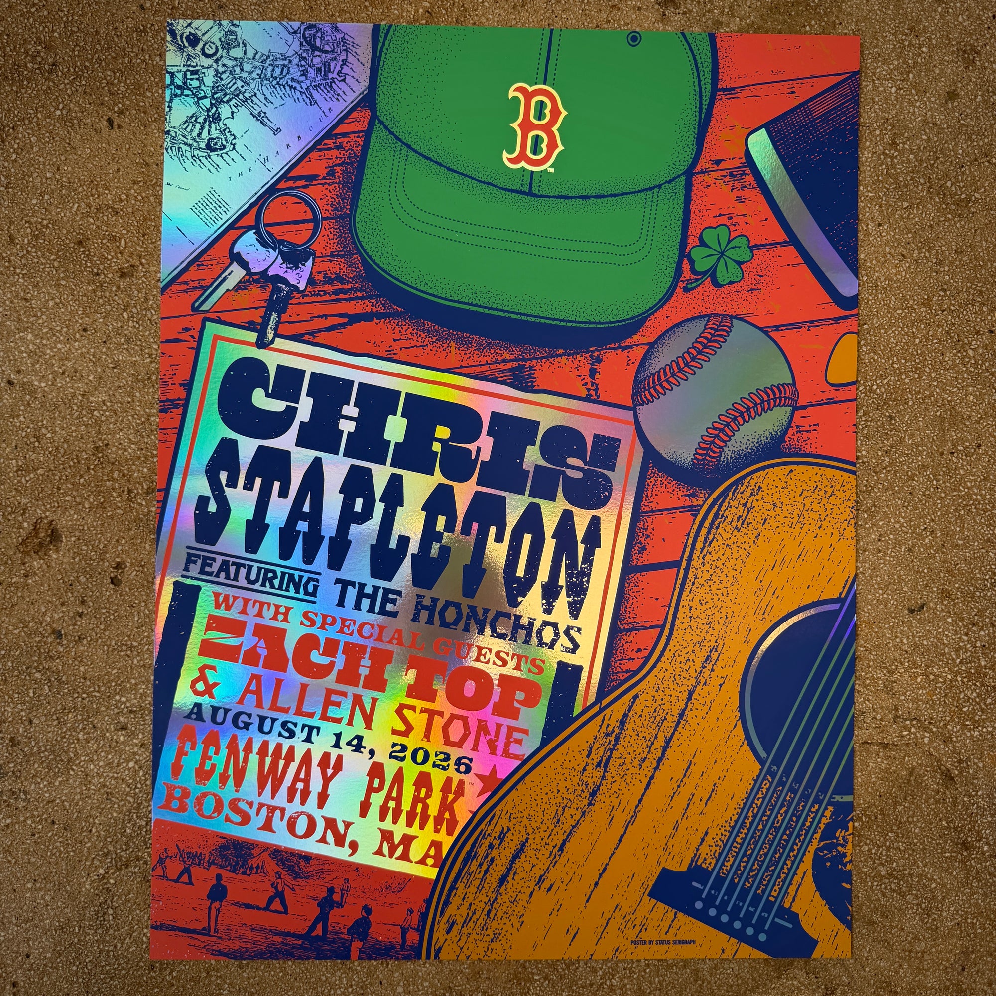 Chris Stapleton - Boston 2026 Night 1 (Rainbow Foil)