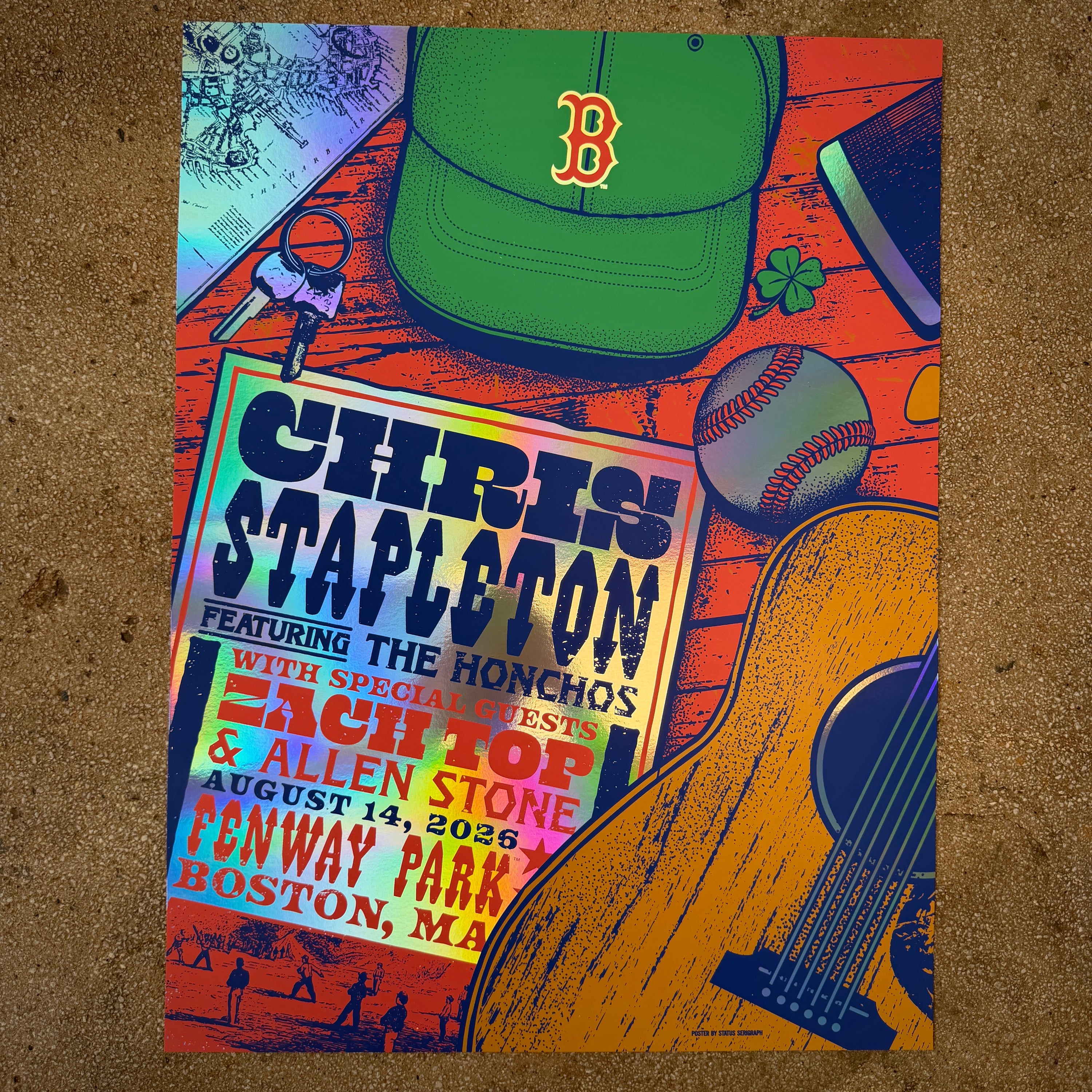 Chris Stapleton - Boston 2026 Night 1 (Rainbow Foil)