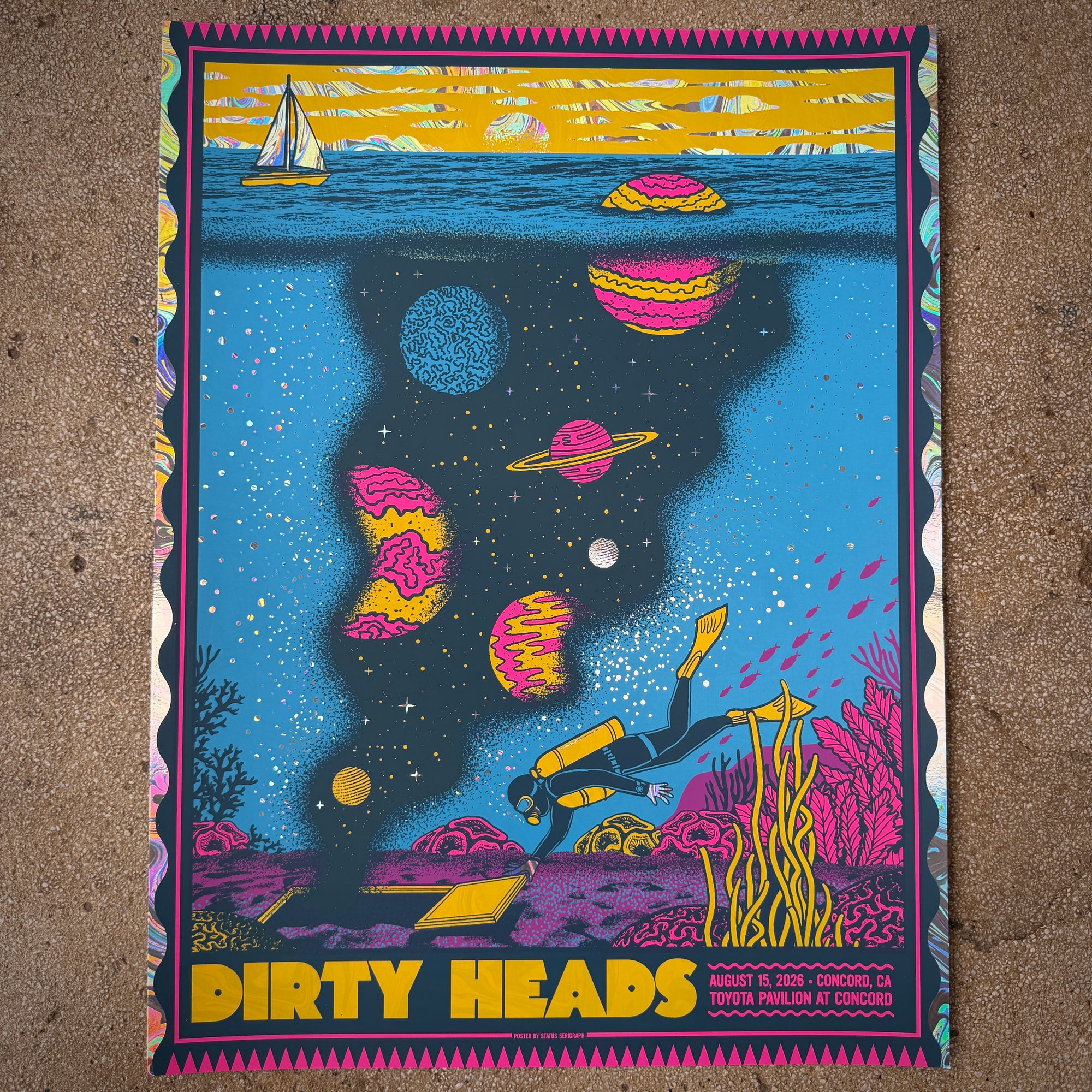 Dirty Heads - Concord 2026 (Swirl Foil)