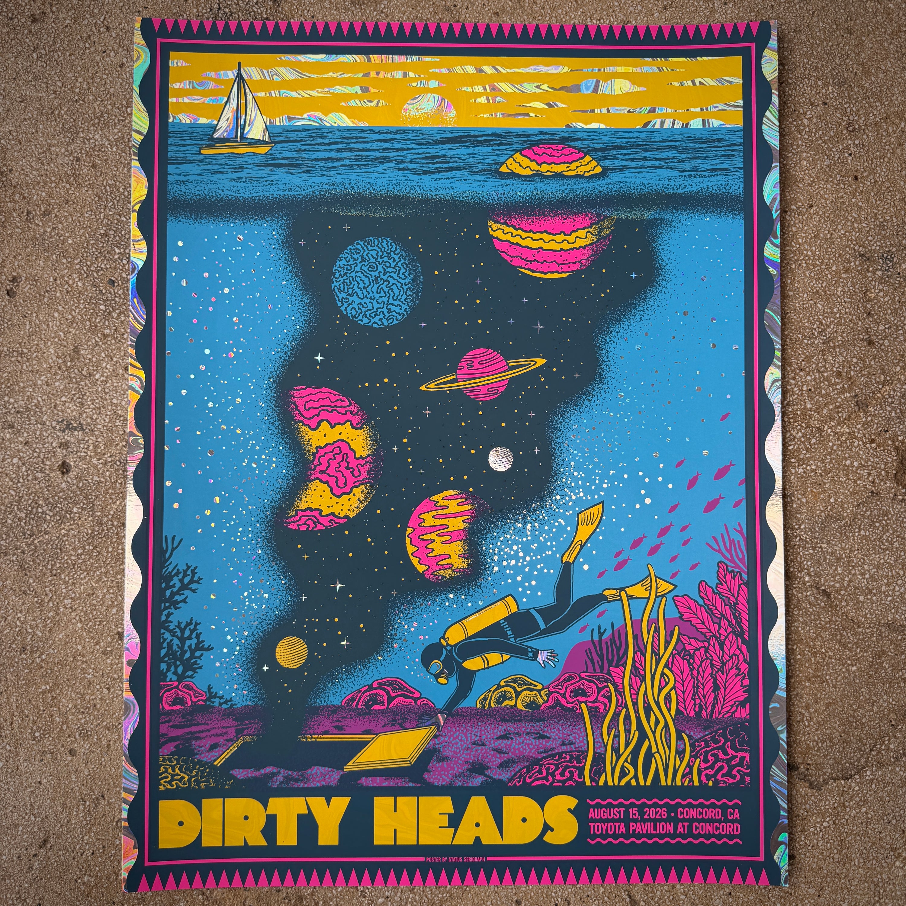 Dirty Heads - Concord 2026 (Swirl Foil)