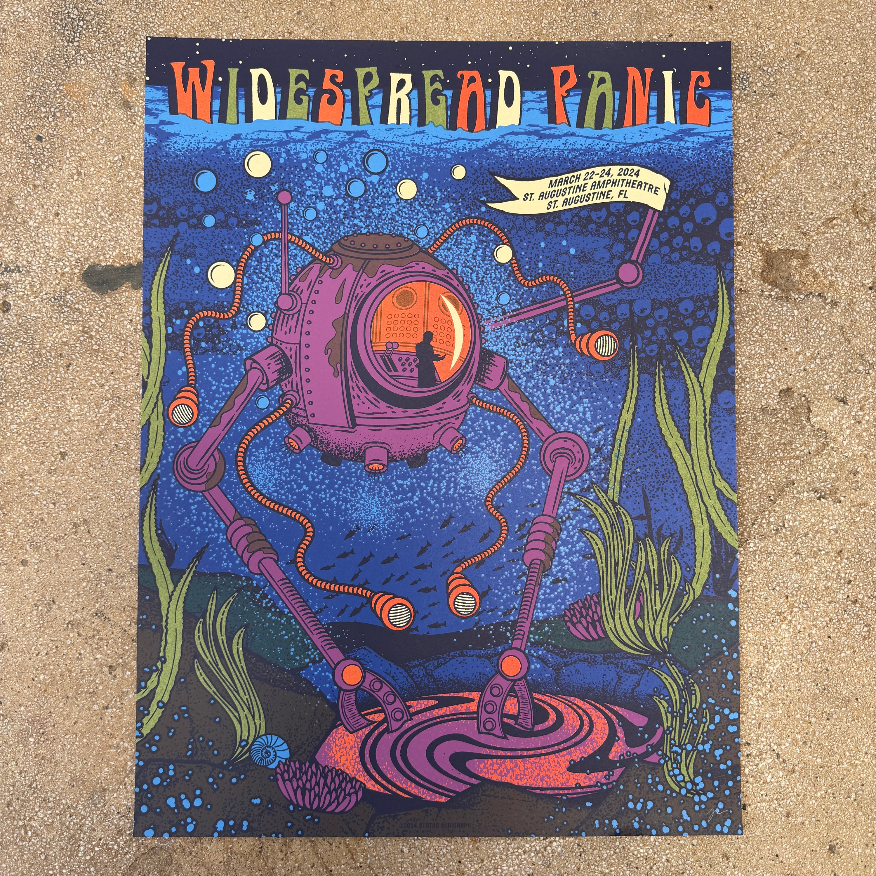 Widespread Panic - St. Augustine 2024 (Scratch N' Dent)