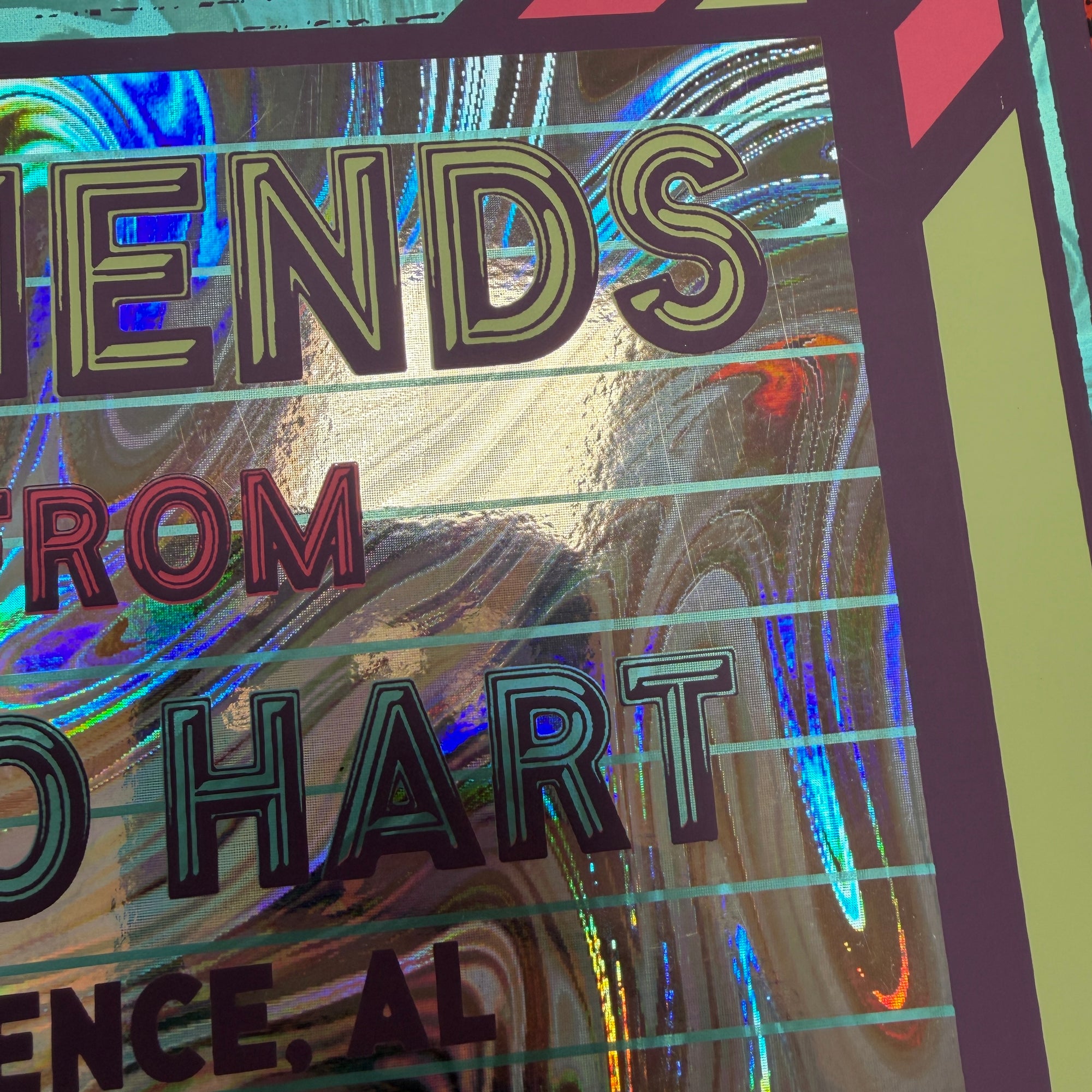 Jason Isbell & Friends - Florence 2019 Swirl Foil (Scratch N' Dent)
