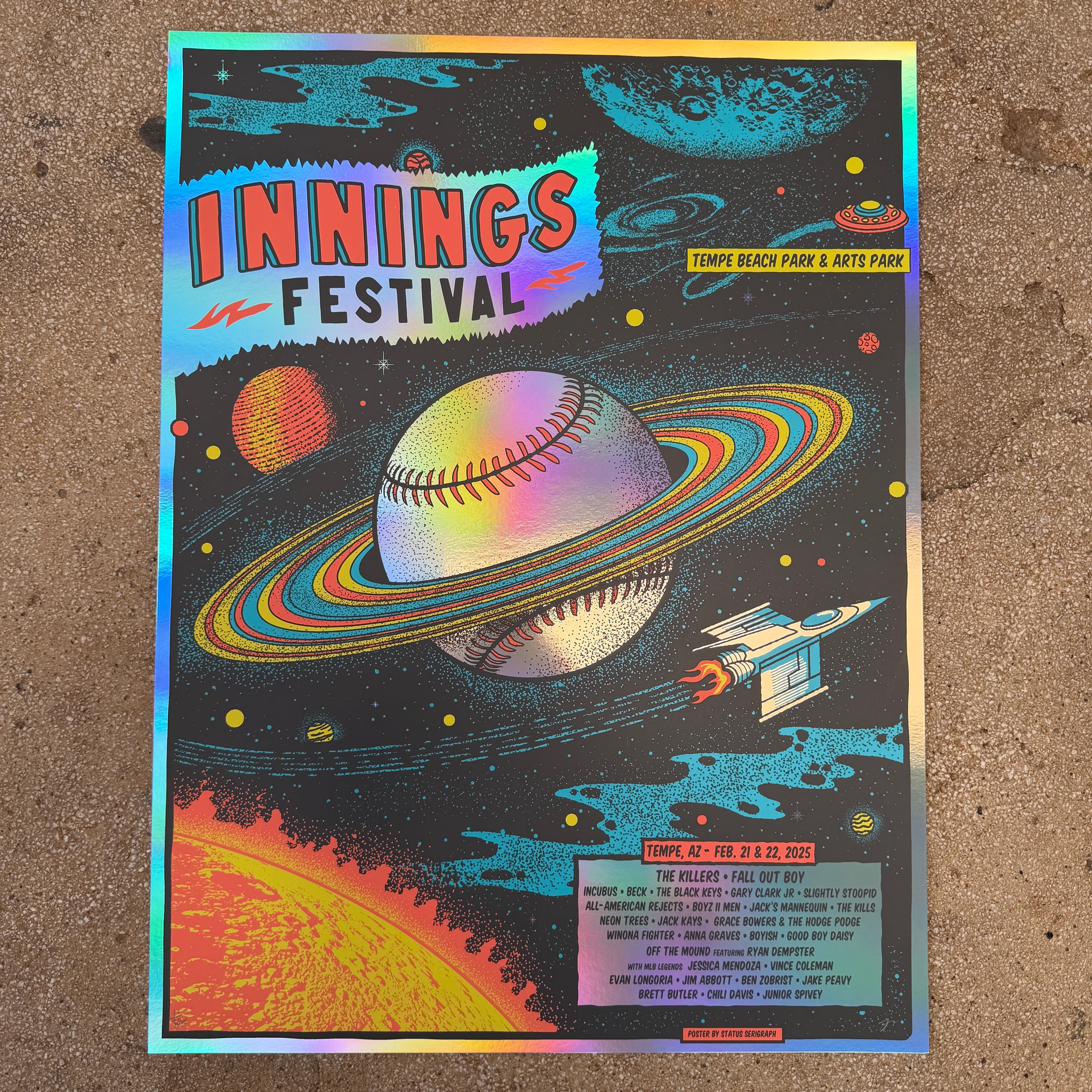 Innings Festival 2025 - Rainbow Foil (Scratch N' Dent)