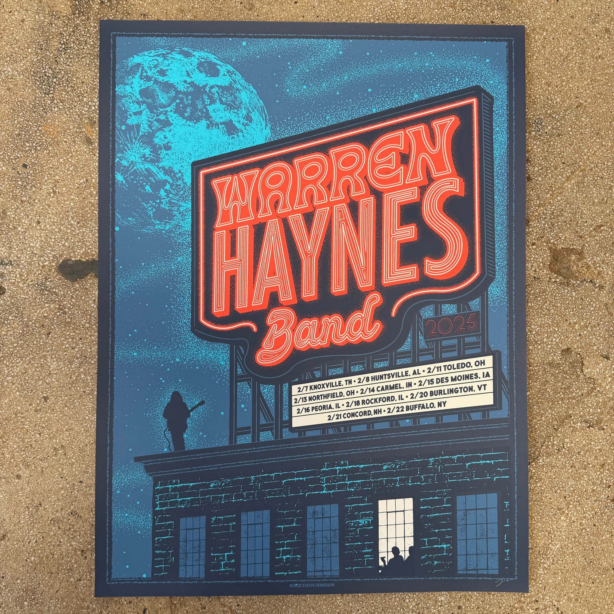 Warren Haynes Band - 2025 Tour (Scratch N' Dent)