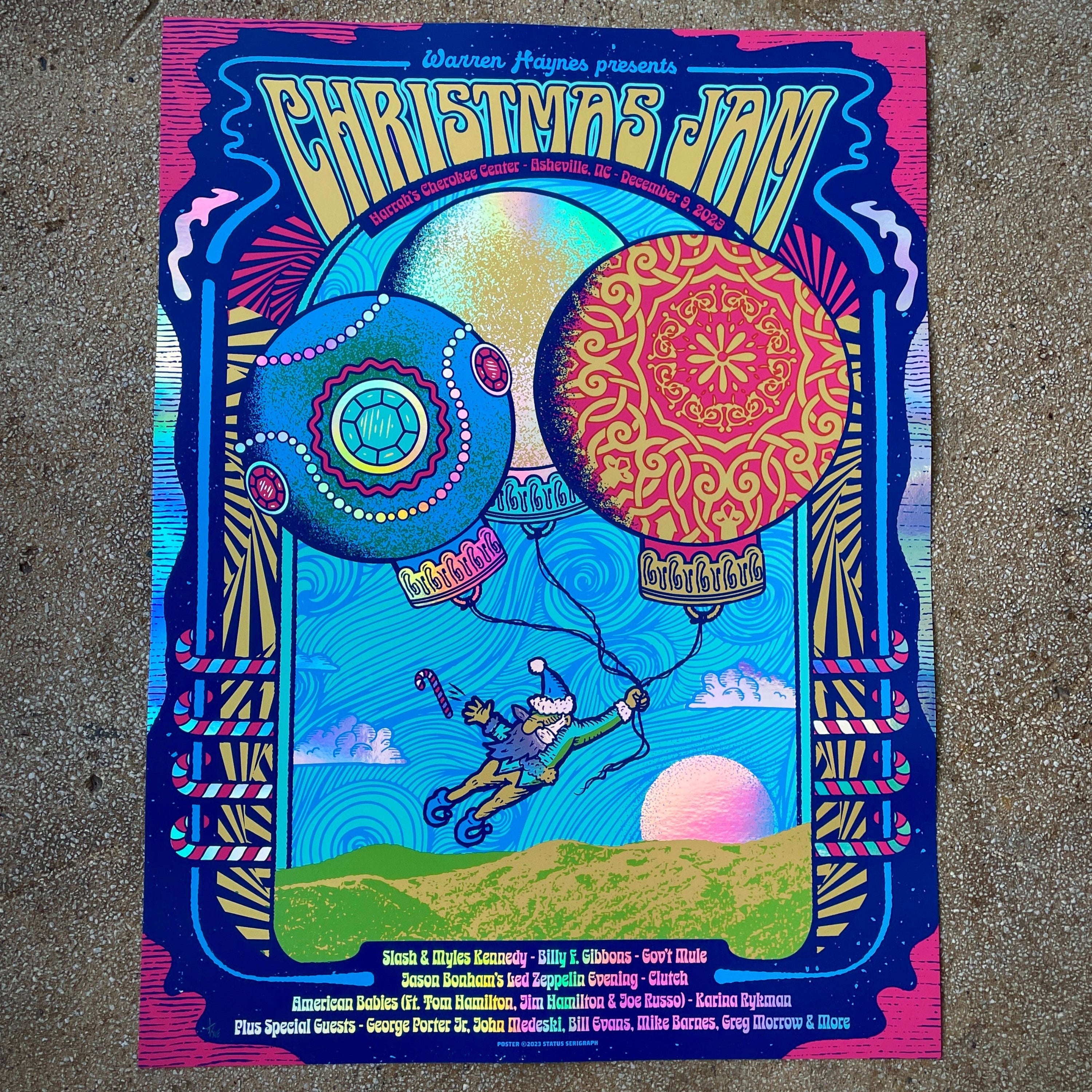 Warren Haynes Christmas Jam 2023 (Rainbow Foil)