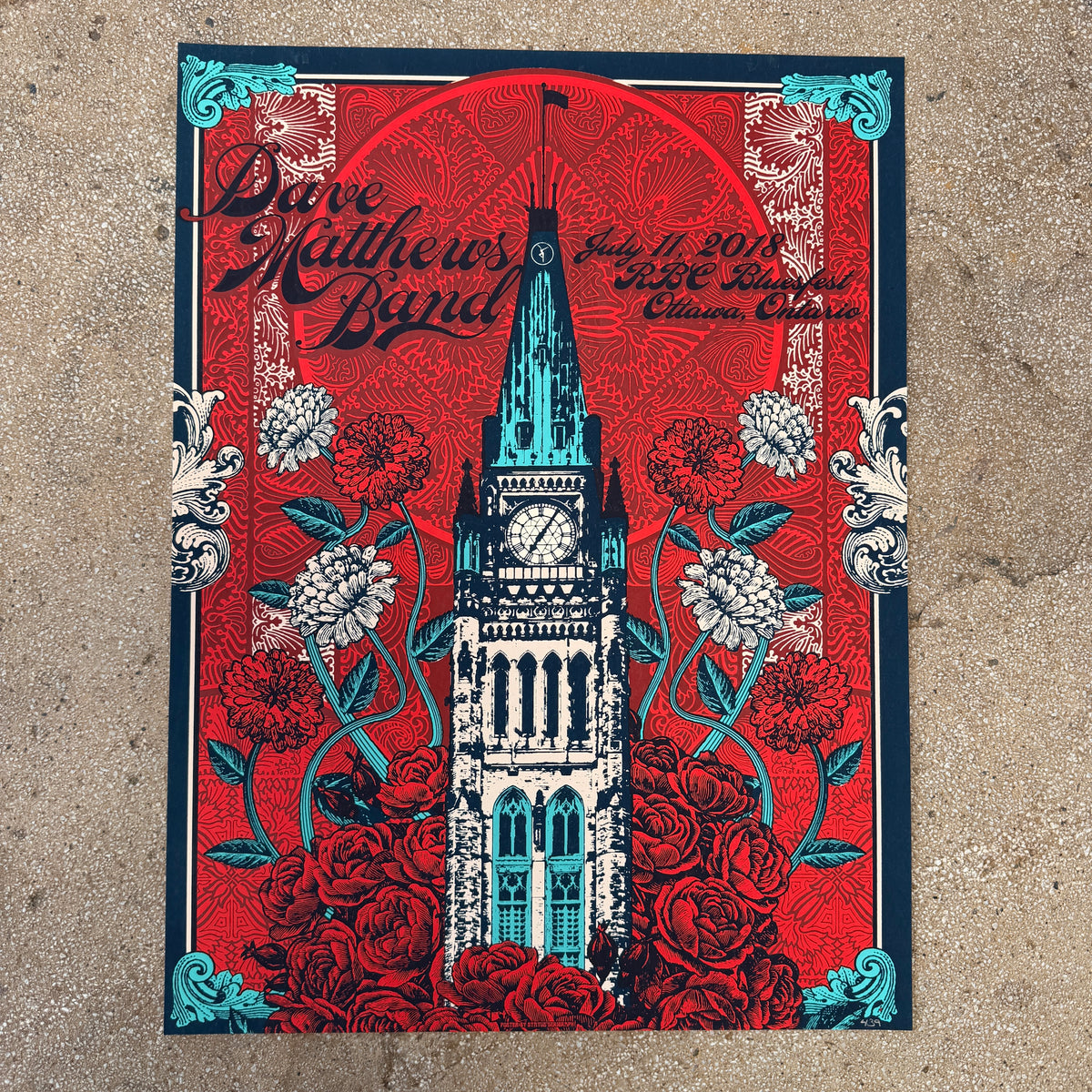 Dave Matthews Band - Ottowa 2018 (Scratch and Dent)