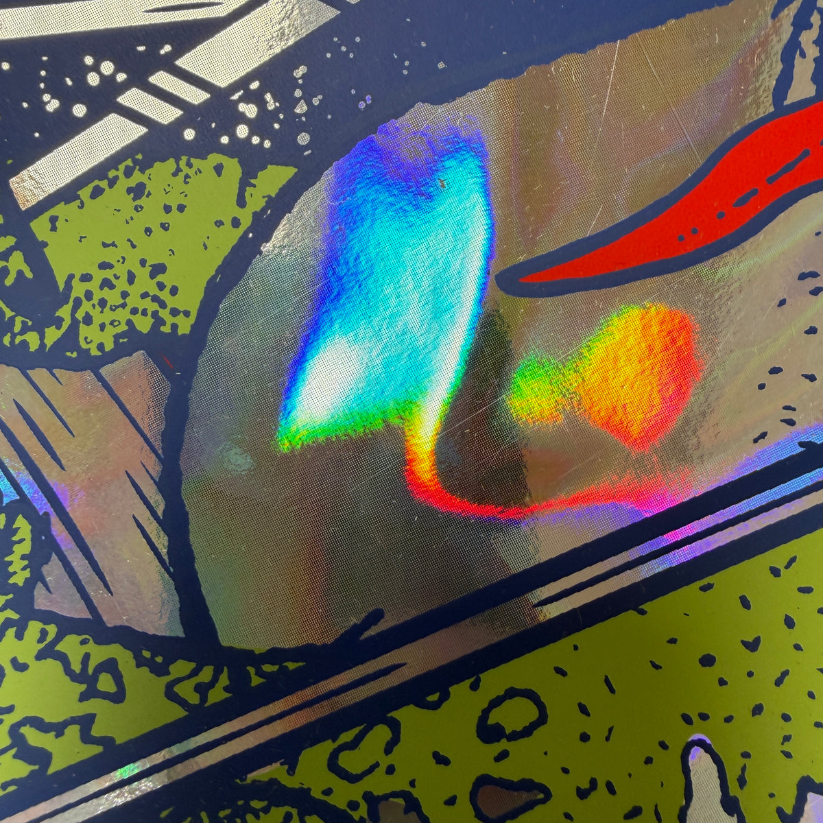 Les Claypool - Columbia SC 2023 Rainbow Foil (Scratch N' Dent)