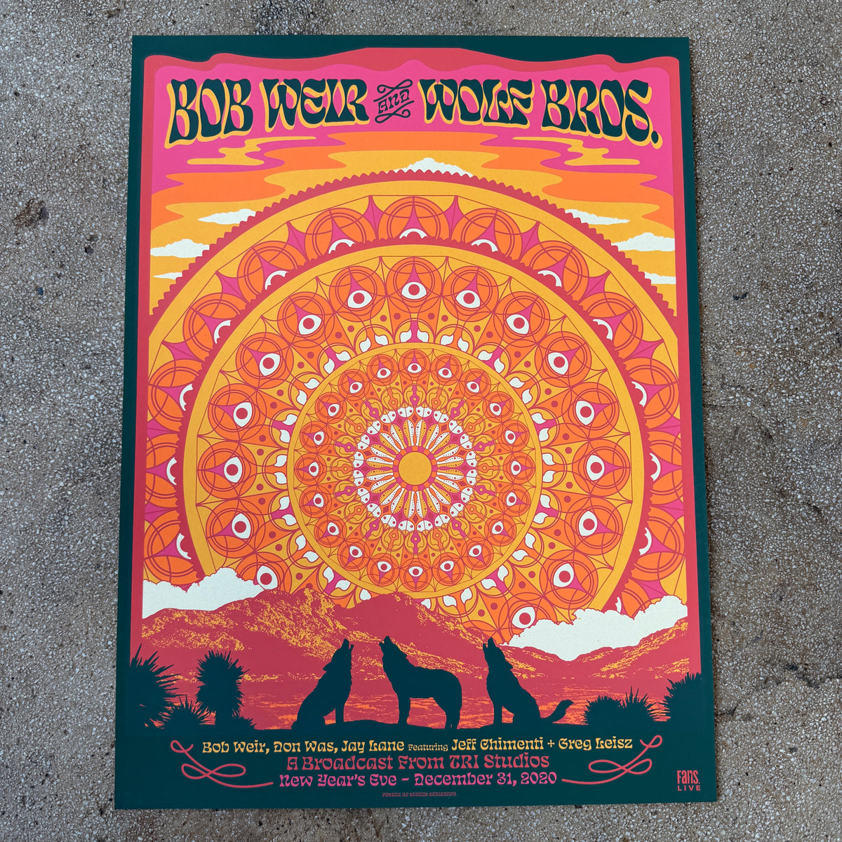Bob Weir and Wolf Bros - NYE from TRI Studios 2020 (Scratch N' Dent)