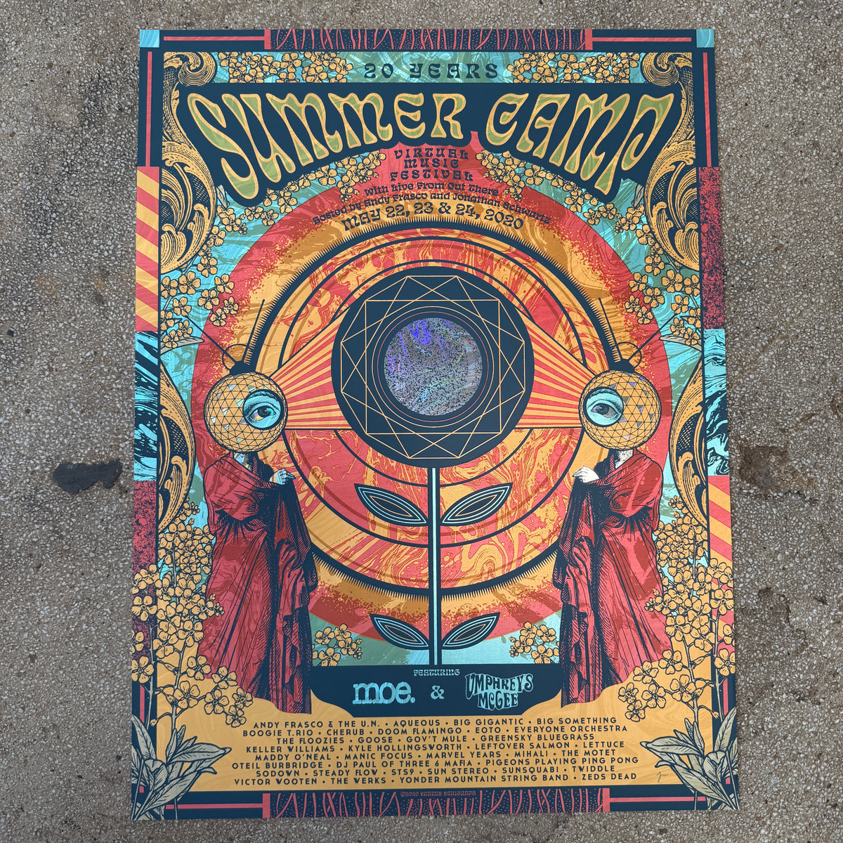 Summer Camp 2020 Swirl Foil (Scratch N' Dent)