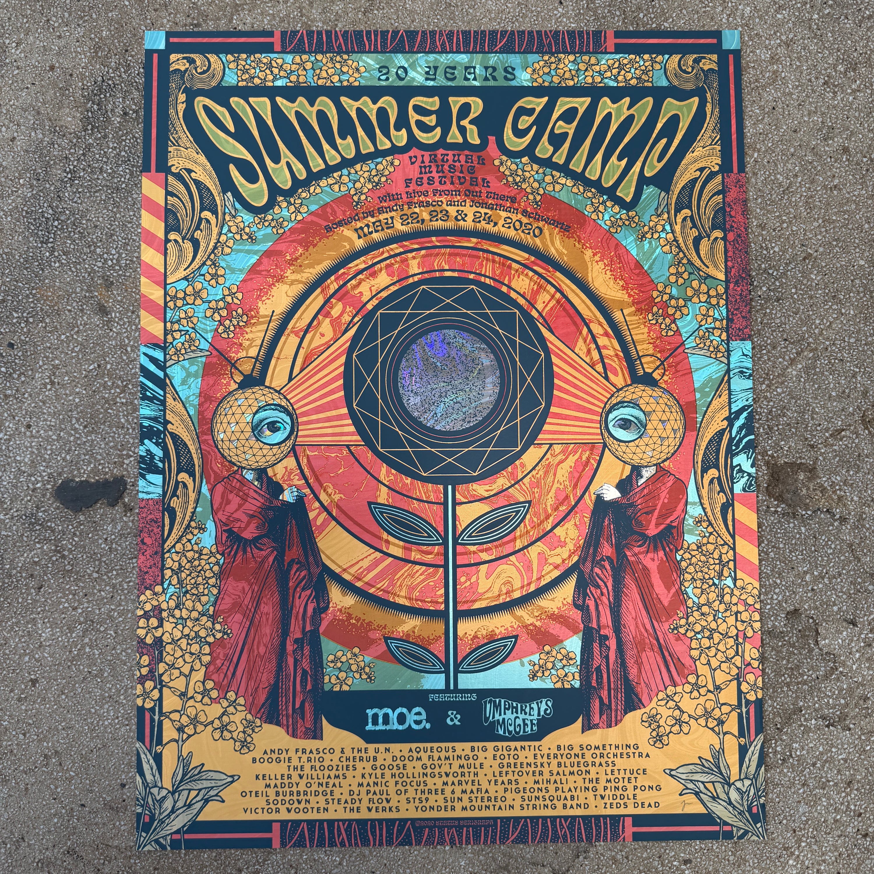 Summer Camp 2020 Swirl Foil (Scratch N' Dent)