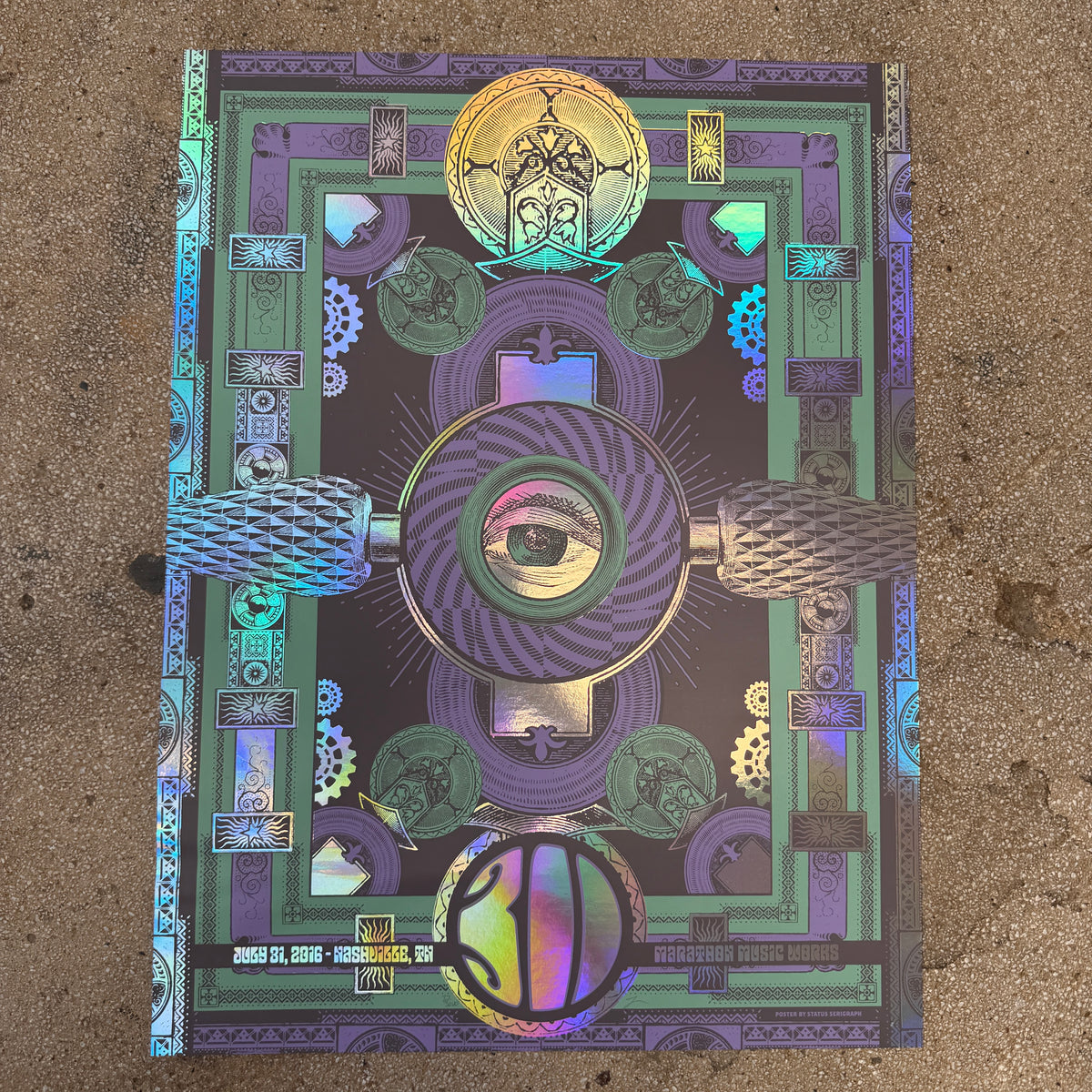311 - Nashville 2016 Rainbow Foil (Scratch N' Dent)
