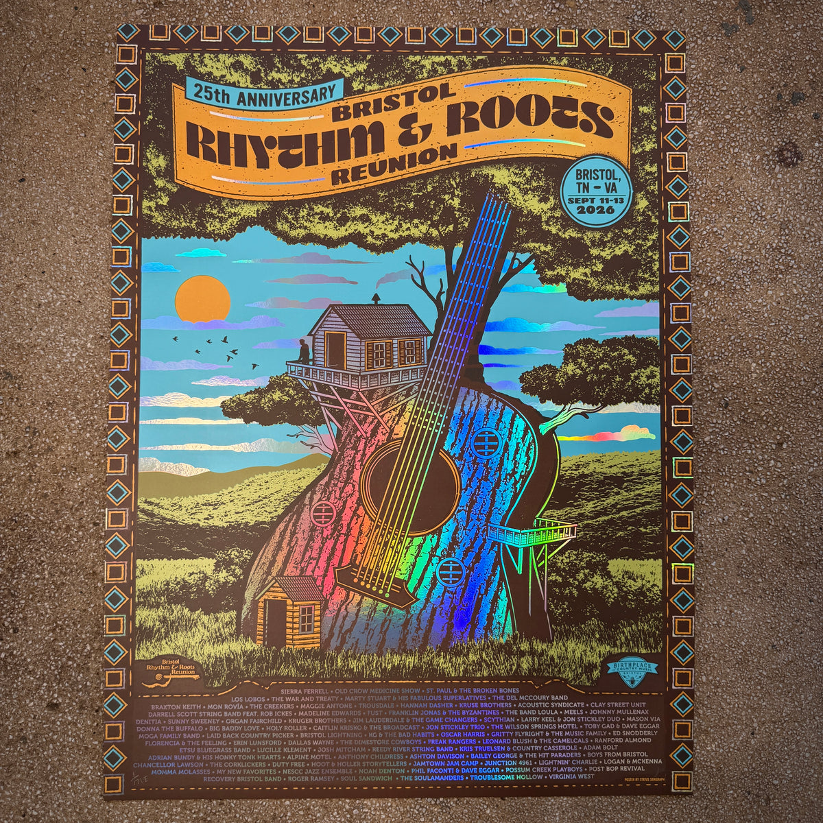Bristol Rhythm & Roots Reunion 2026 (Rainbow Foil)