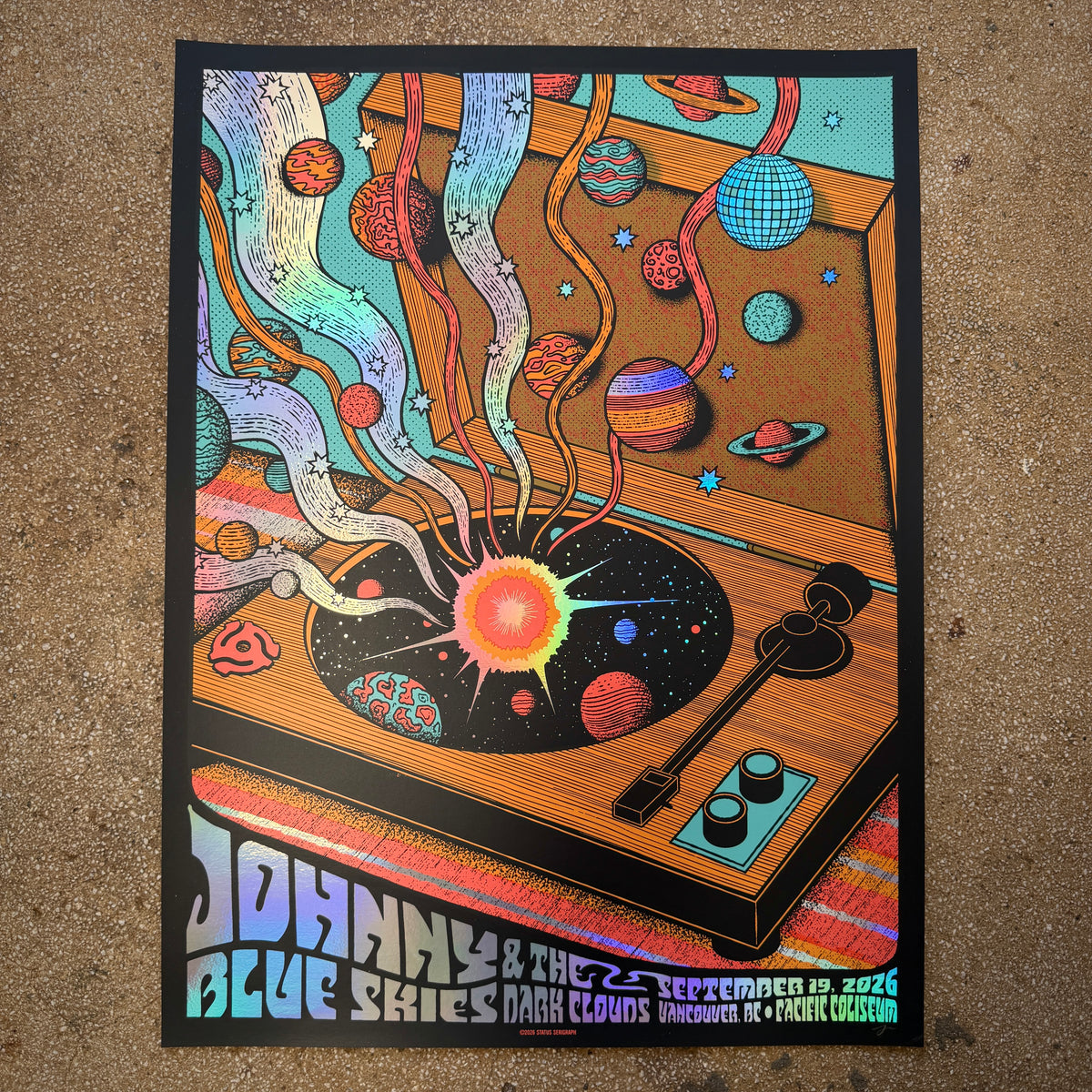 Johnny Blue Skies - Vancouver 2026 (Rainbow Foil)