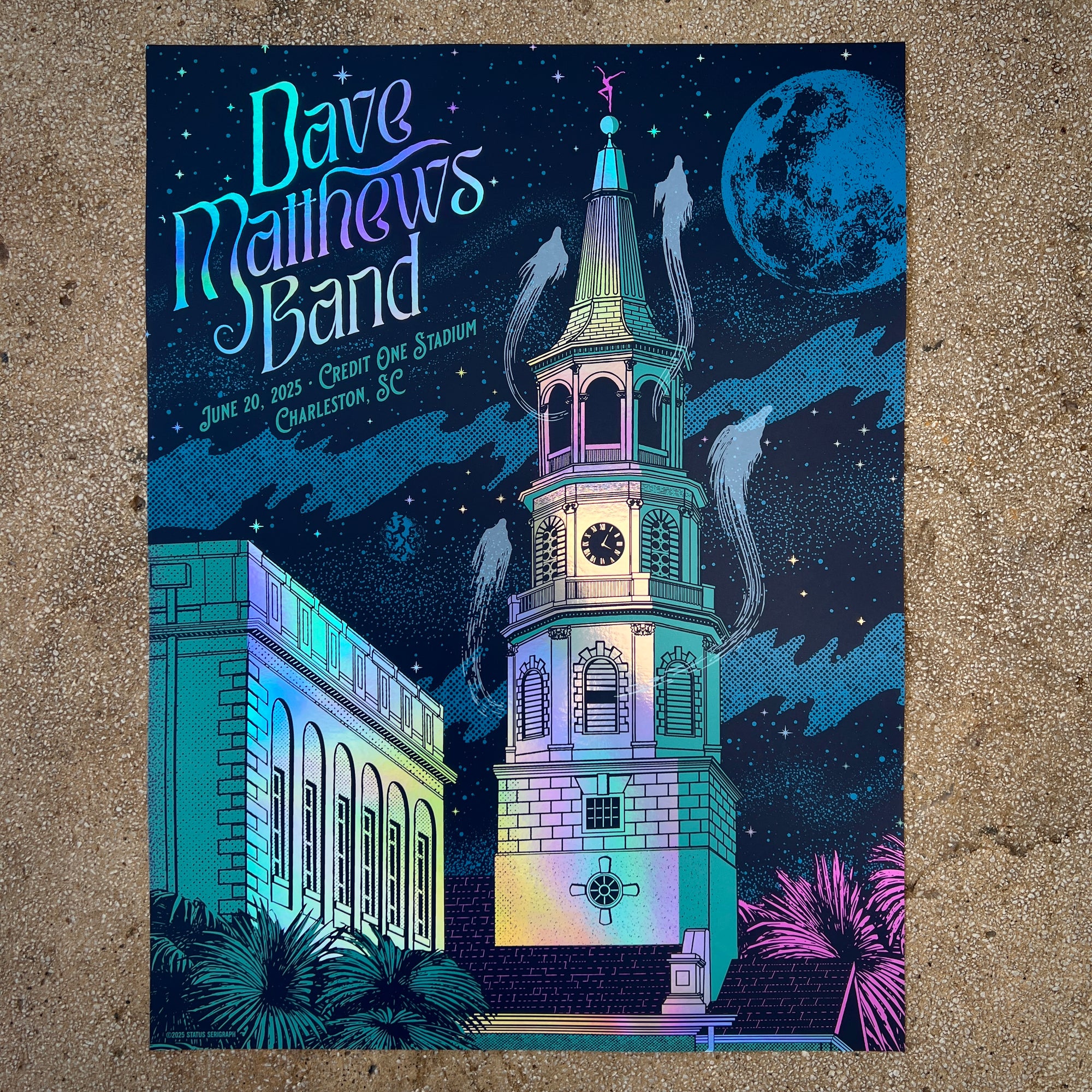 Dave Matthews Band - Charleston 2025 (Rainbow Foil)