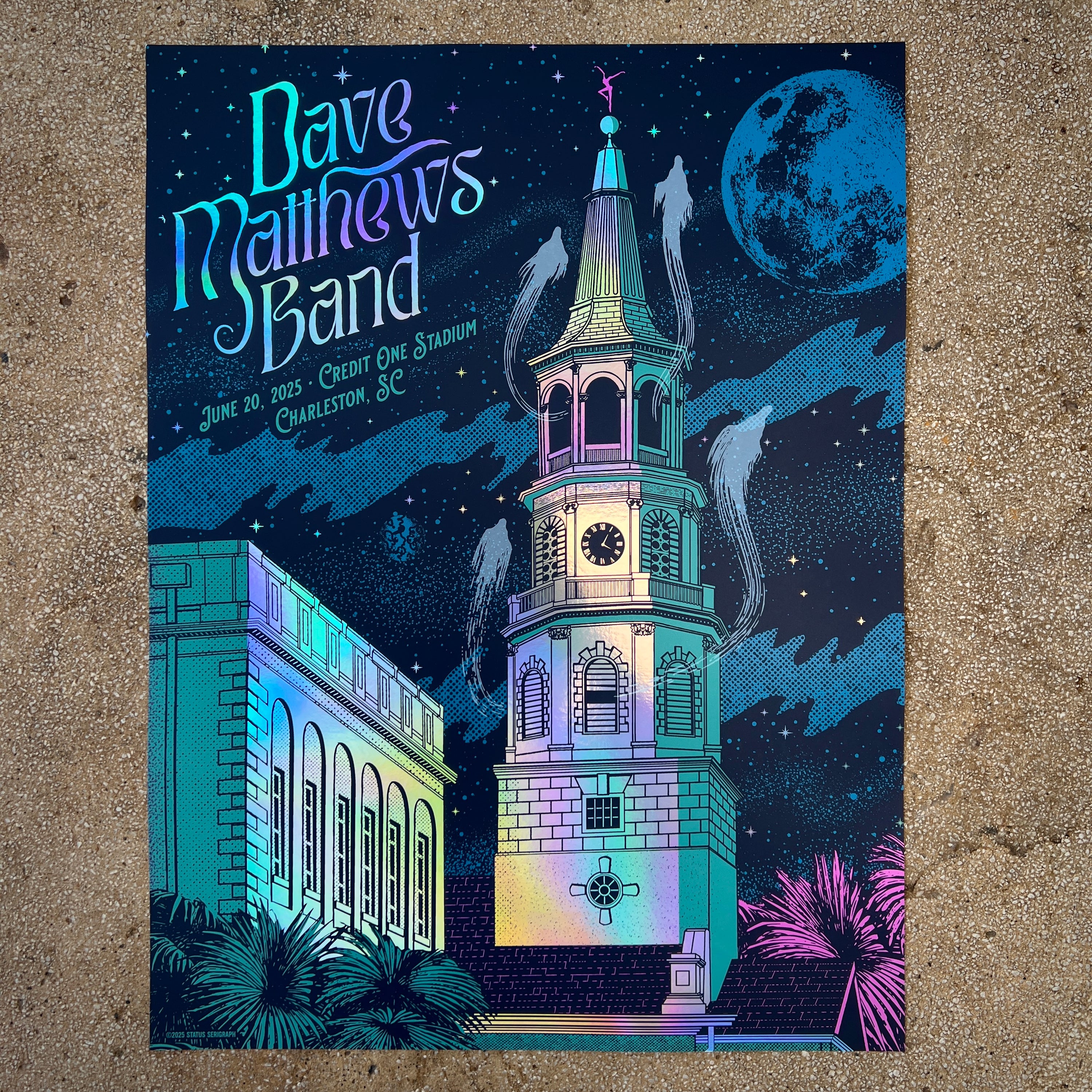 Dave Matthews Band - Charleston 2025 (Rainbow Foil)