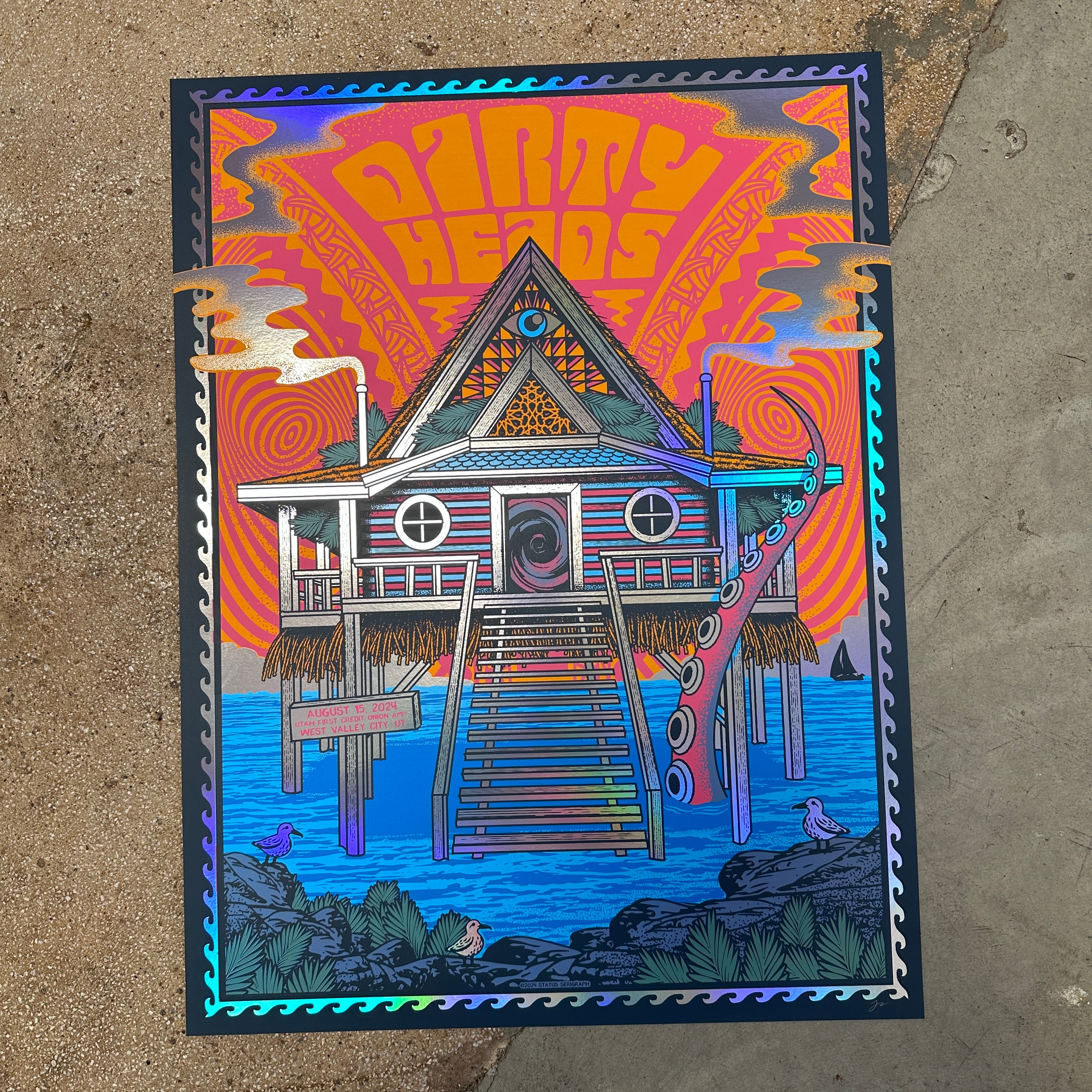 Dirty Heads - West Valley City, UT (Rainbow Foil) ONLY 1 LEFT!!