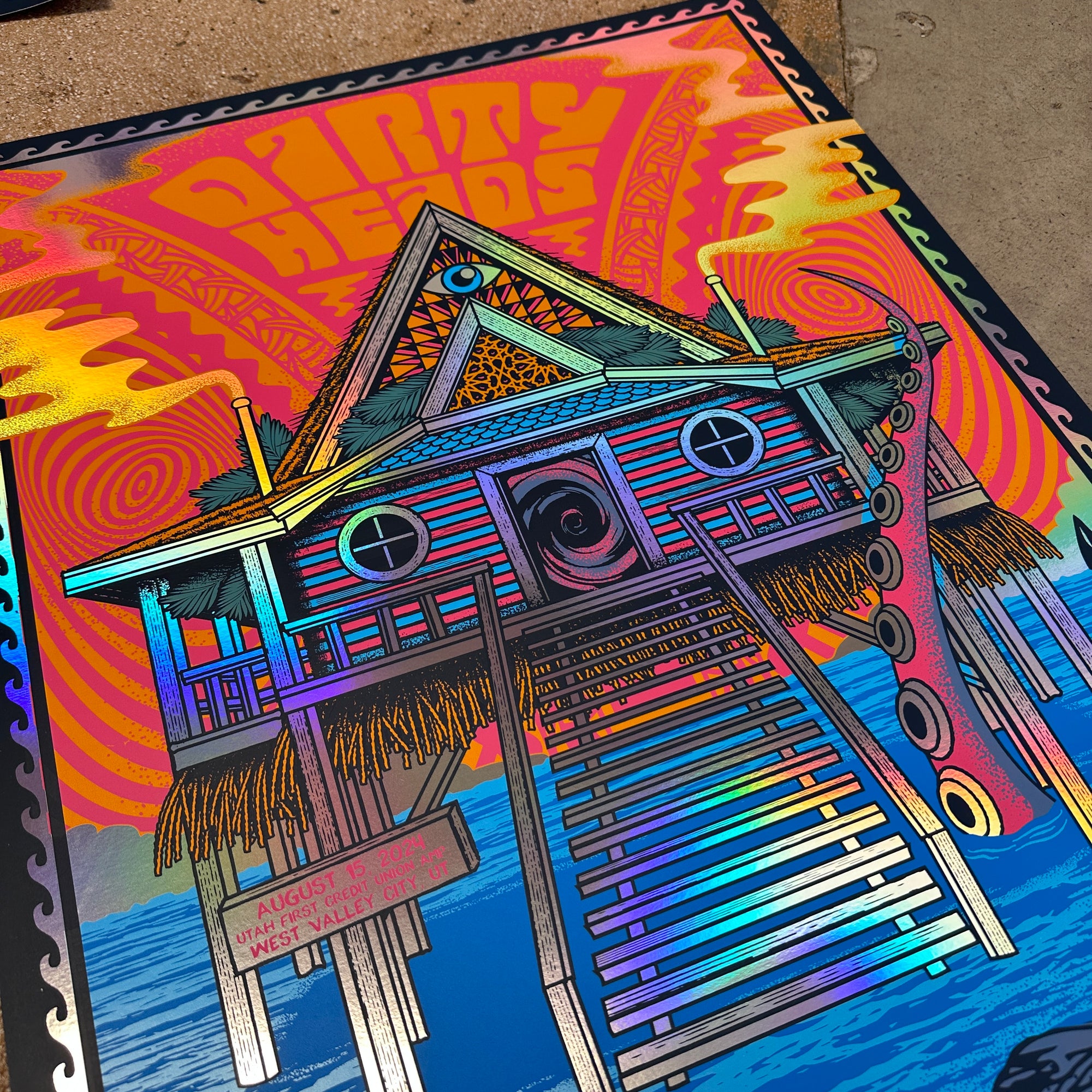 Dirty Heads - West Valley City, UT (Rainbow Foil) ONLY 1 LEFT!!