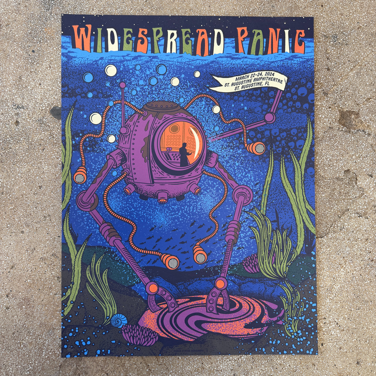 Widespread Panic - St. Augustine 2024 (Scratch N' Dent)