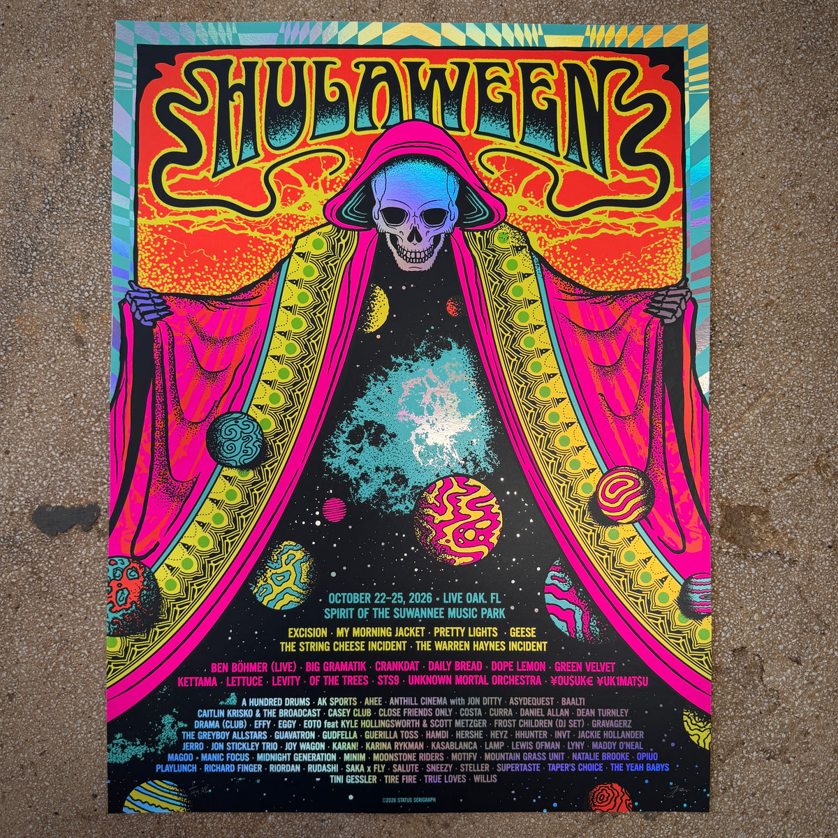 Hulaween 2026 (Rainbow Foil)