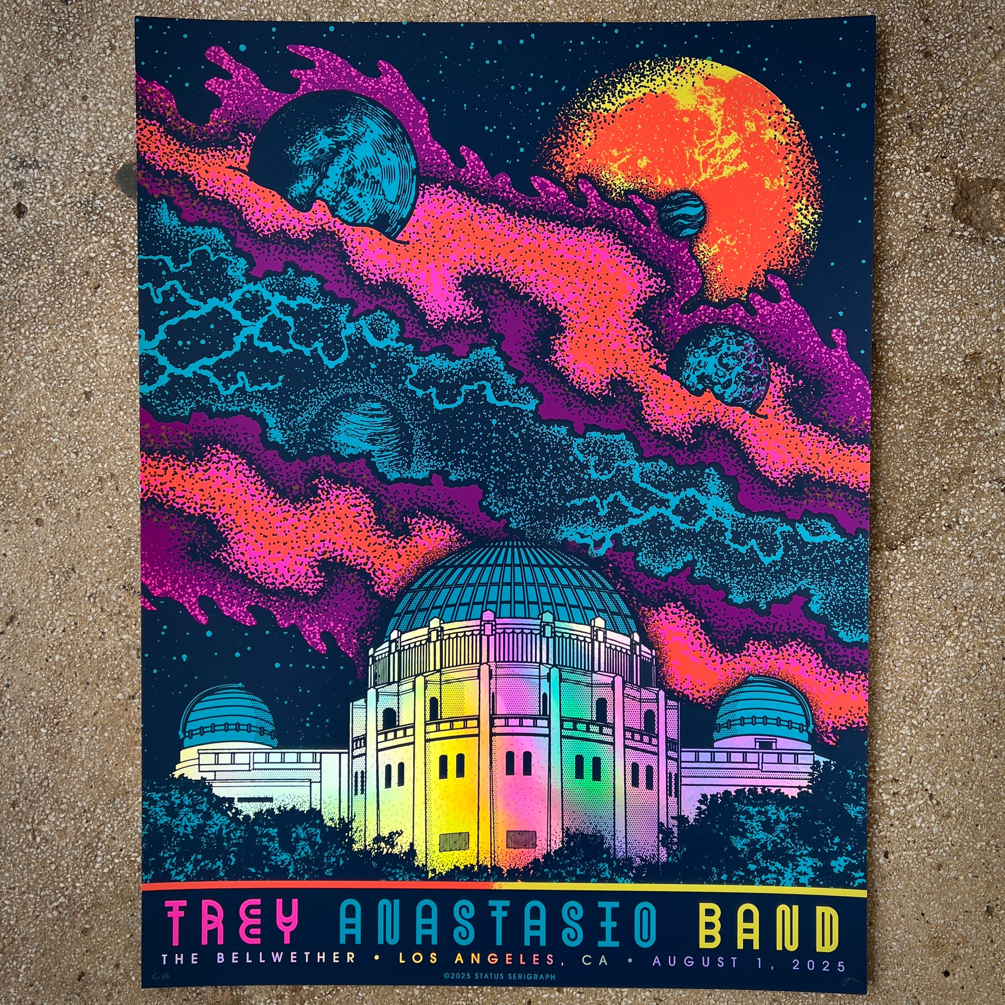 Trey Anastasio Band - Los Angeles 2025 (Rainbow Foil)