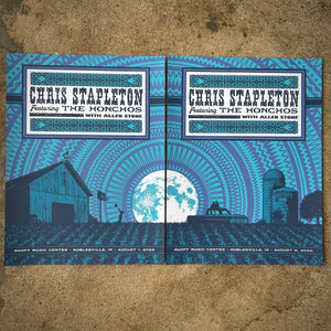 Chris Stapleton - Noblesville 2025 (Matching Set)