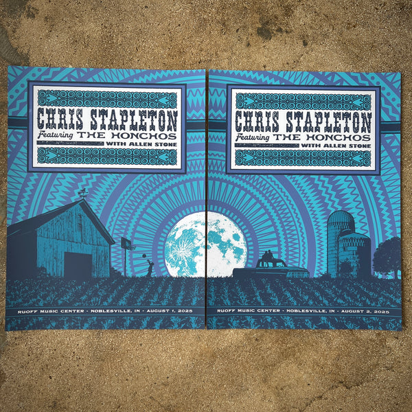 Chris Stapleton - Noblesville 2025 (Matching Set)