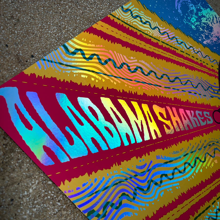 Alabama Shakes - Rochester 2025 (Rainbow Foil)