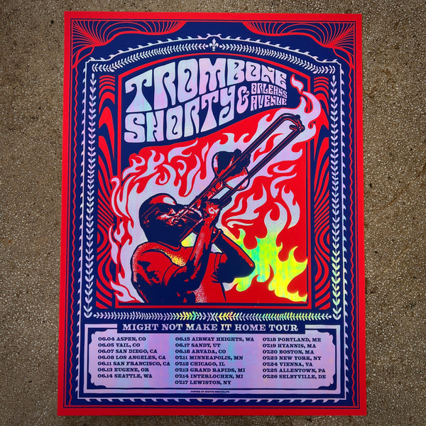 Trombone Shorty - 2025 Tour (Oyster Pearl Iridescent)