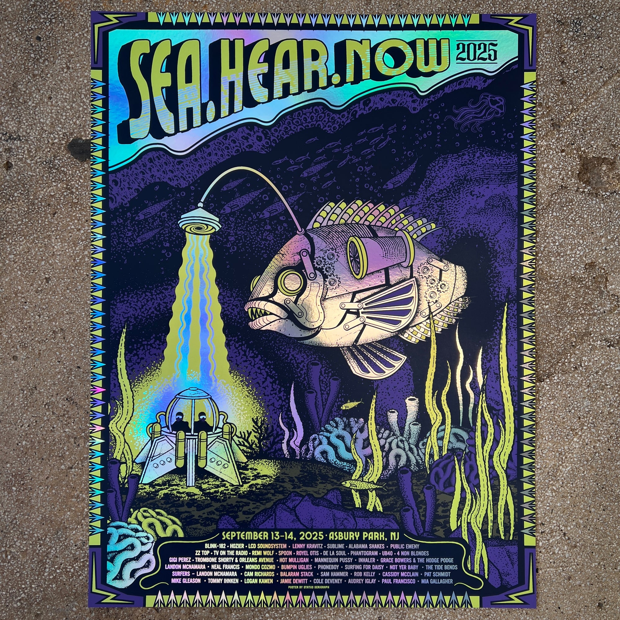Sea.Hear.Now 2025 (Rainbow Foil)