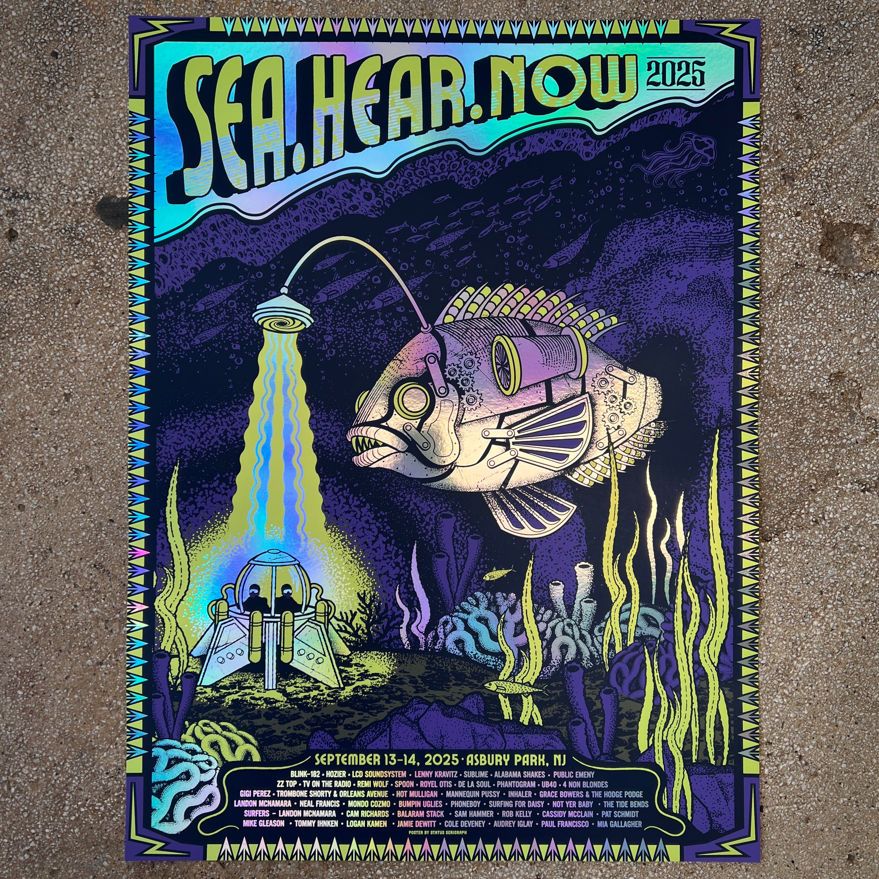 Sea.Hear.Now 2025 (Rainbow Foil)