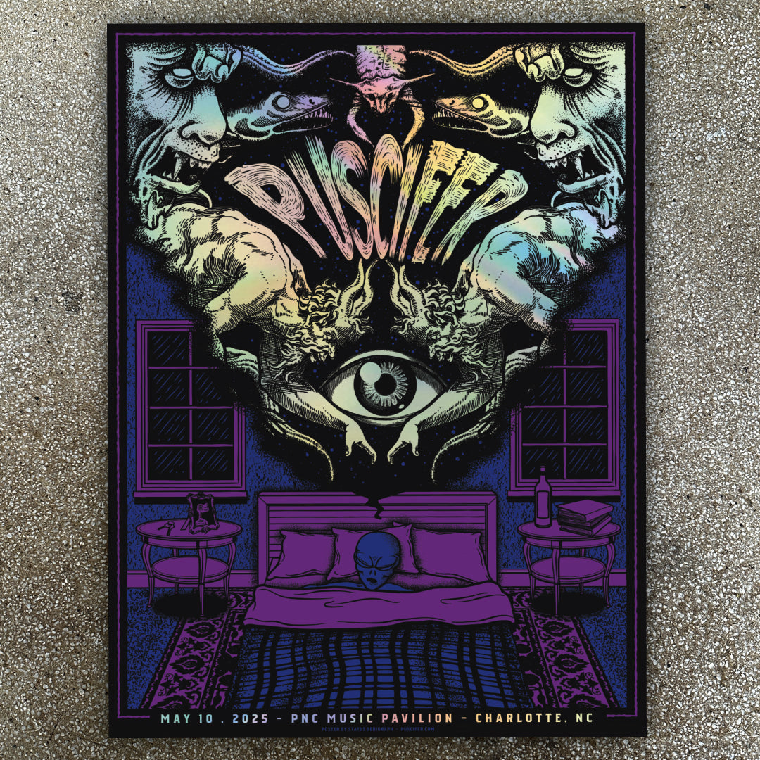 Puscifer - Charlotte 2025 (Rainbow Foil)