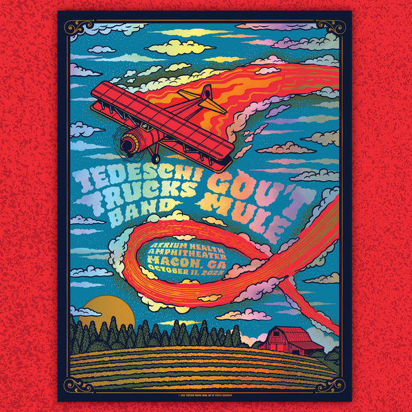Tedeschi Trucks Band & Gov't Mule - Macon GA (Rainbow Foil)