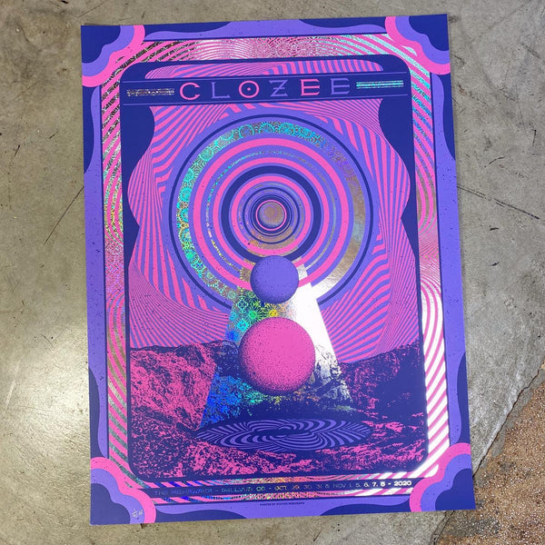Clozee - Bellvue CO 2020 (Fireworks Foil, Purple)