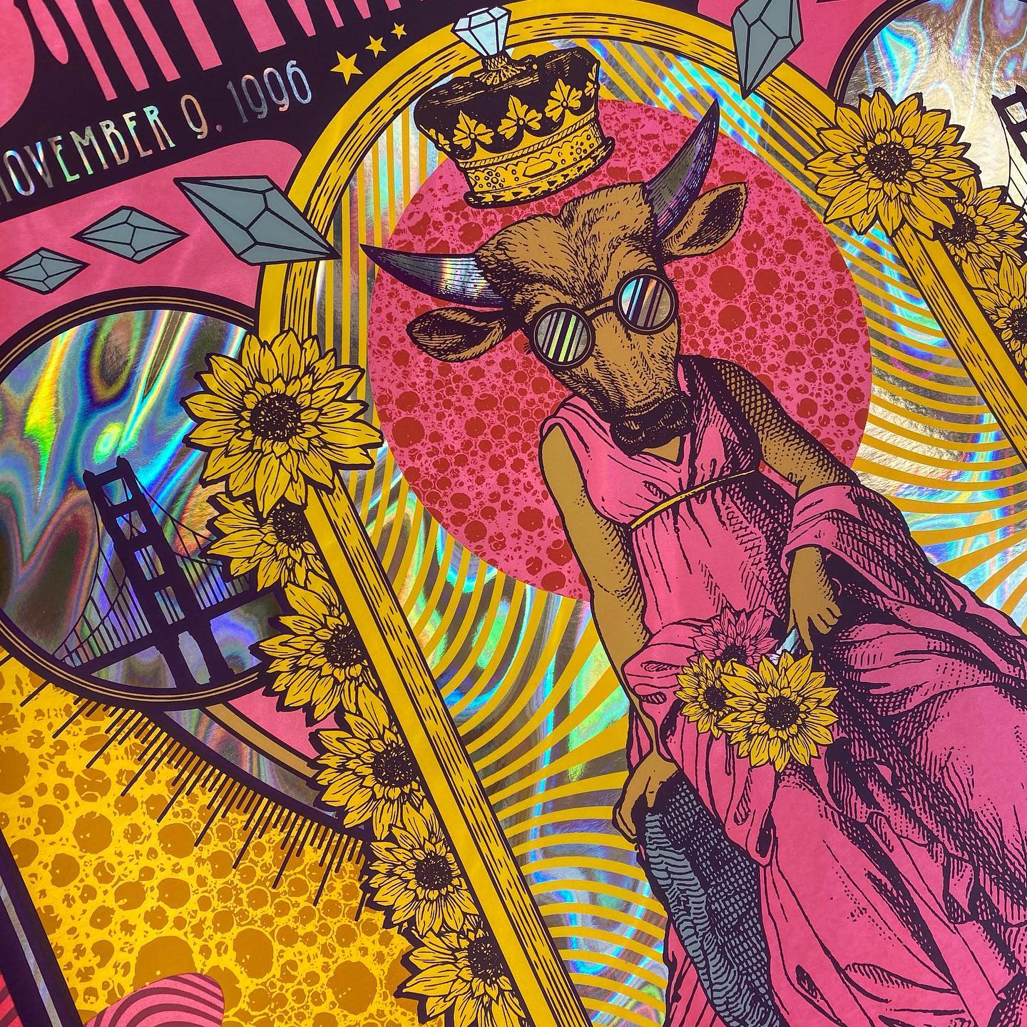 Dave Matthews Band - Cow Palace 96 (Swirl Foil)