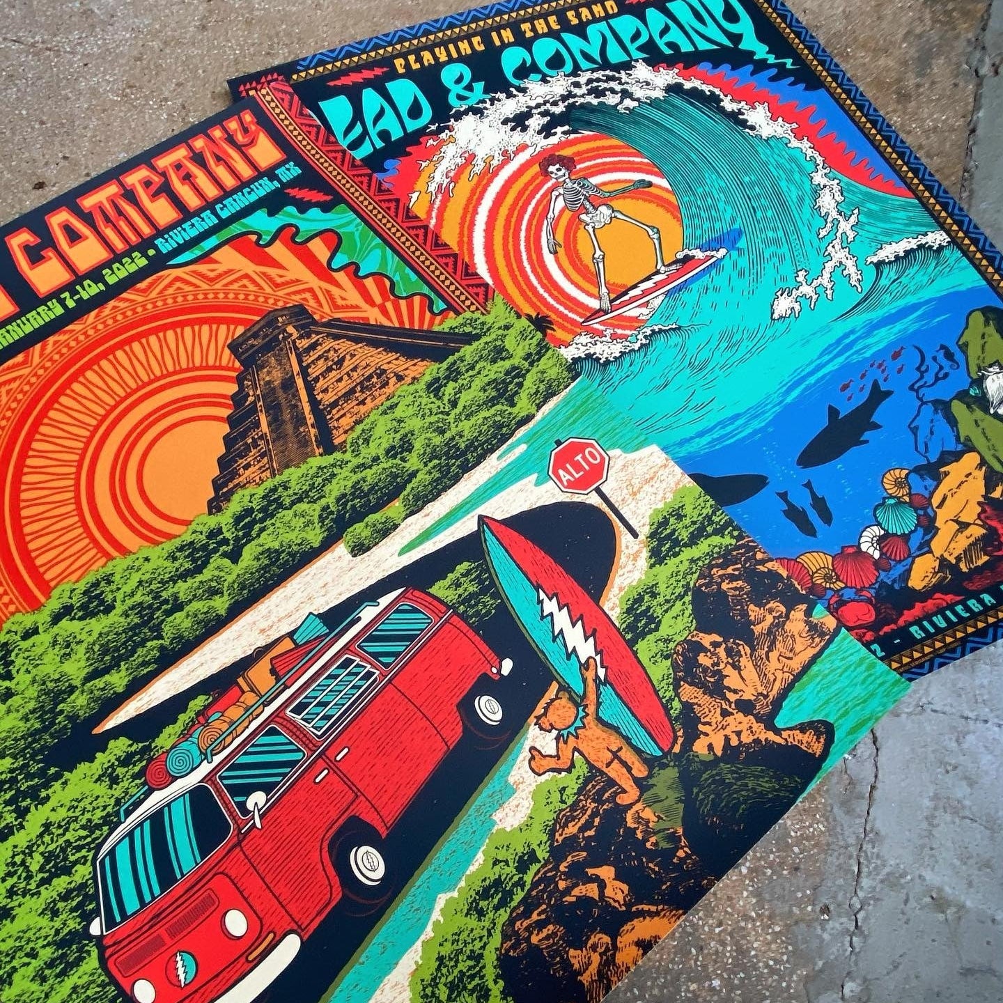 Dead & Company - Playing in the Sand 2022 (Matching Numbered Set)