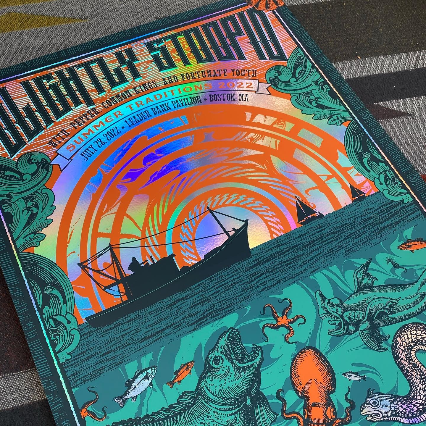 Slightly Stoopid - Boston, MA 2022 (Rainbow Foil)