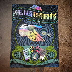 Phil Lesh and Friends - Brooklyn Bowl Rainbow foil