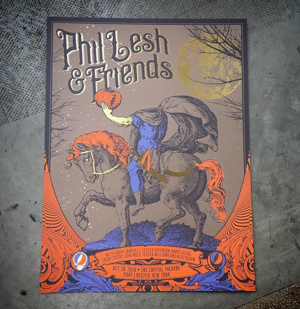 Phil Lesh and Friends - Halloween 16 (Gold Foil)