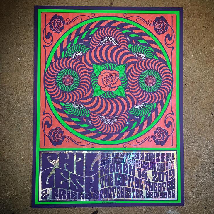 Phil Lesh & Friends - Capitol Theatre 3/14/19 (Swirl Foil)
