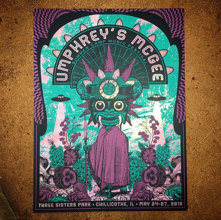 Umphrey's McGhee-Summer Camp 2018 (Iridescent)