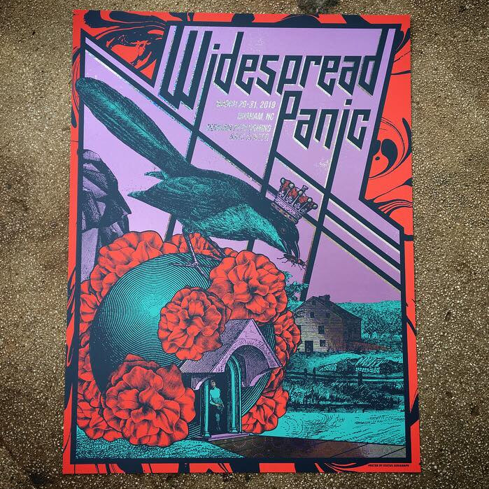 Widespread Panic - Durham 19 (Fireworks Foil)