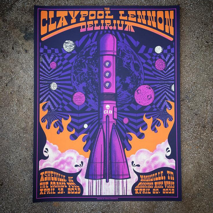 Lennon Claypool Delirium - Asheville & Nashville 2019