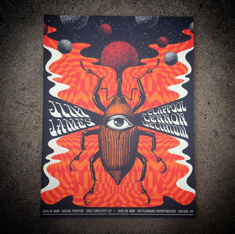 Jim James & Claypool Lennon Delirium - West Coast Run