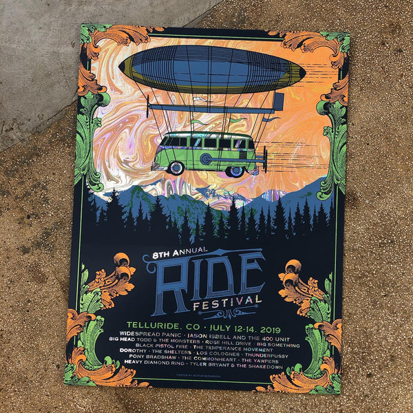 Ride Festival 2019 Swirl Foil